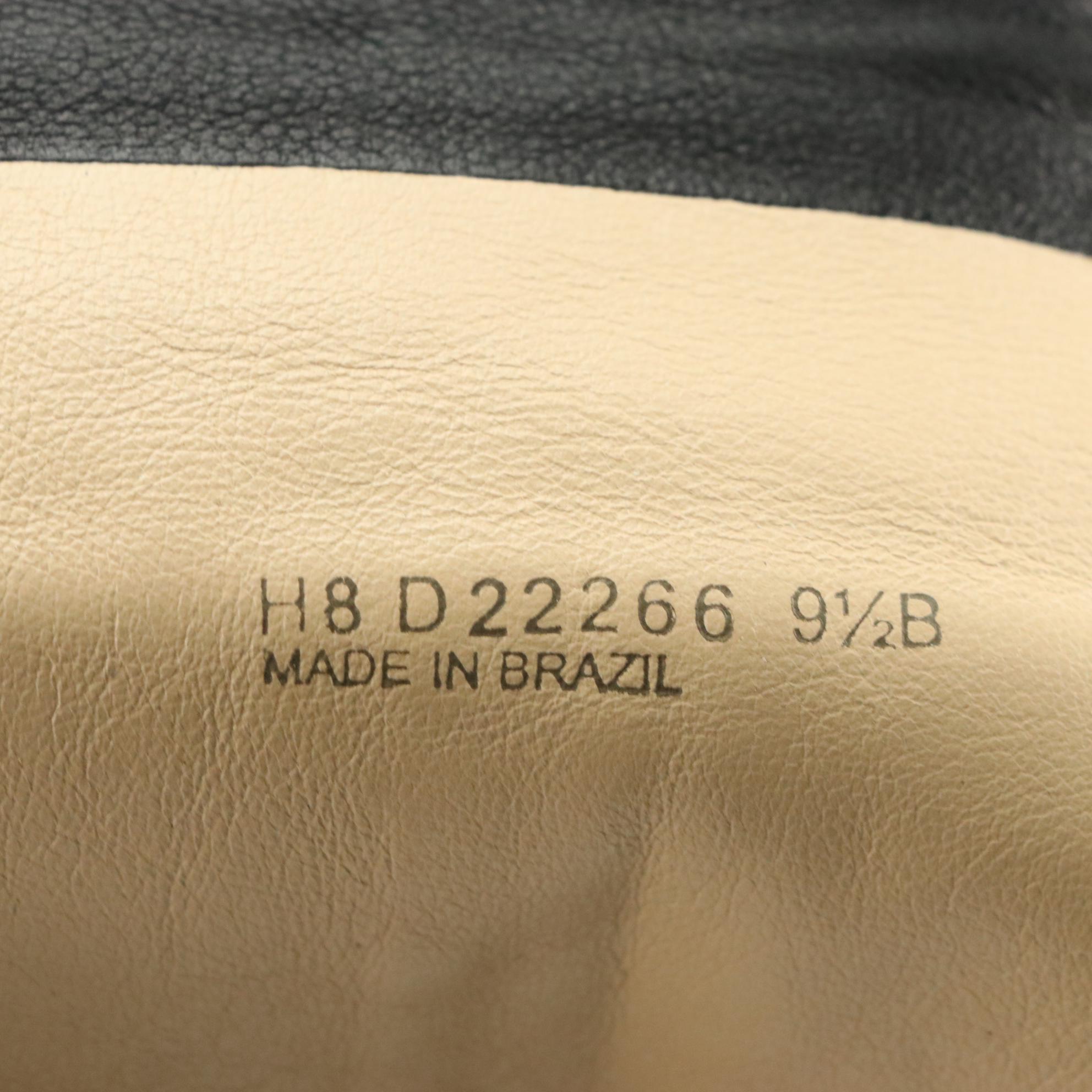 Cole Haan Black Leather Knee-High and Ankle Boots