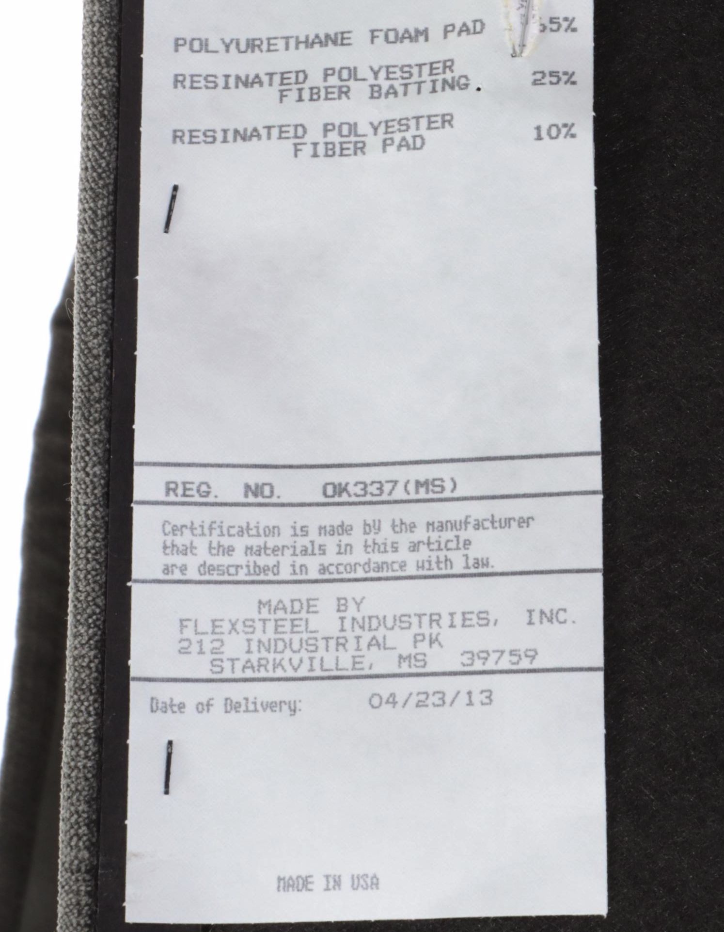 Flexsteel Custom-Upholstered Easy Armchair and Ottoman