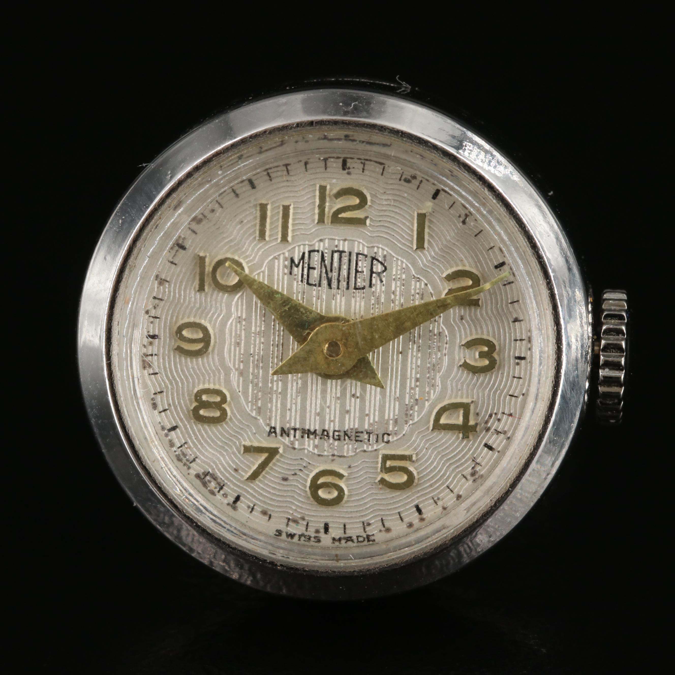 Pair of Mechanical Swiss Watch Cufflinks