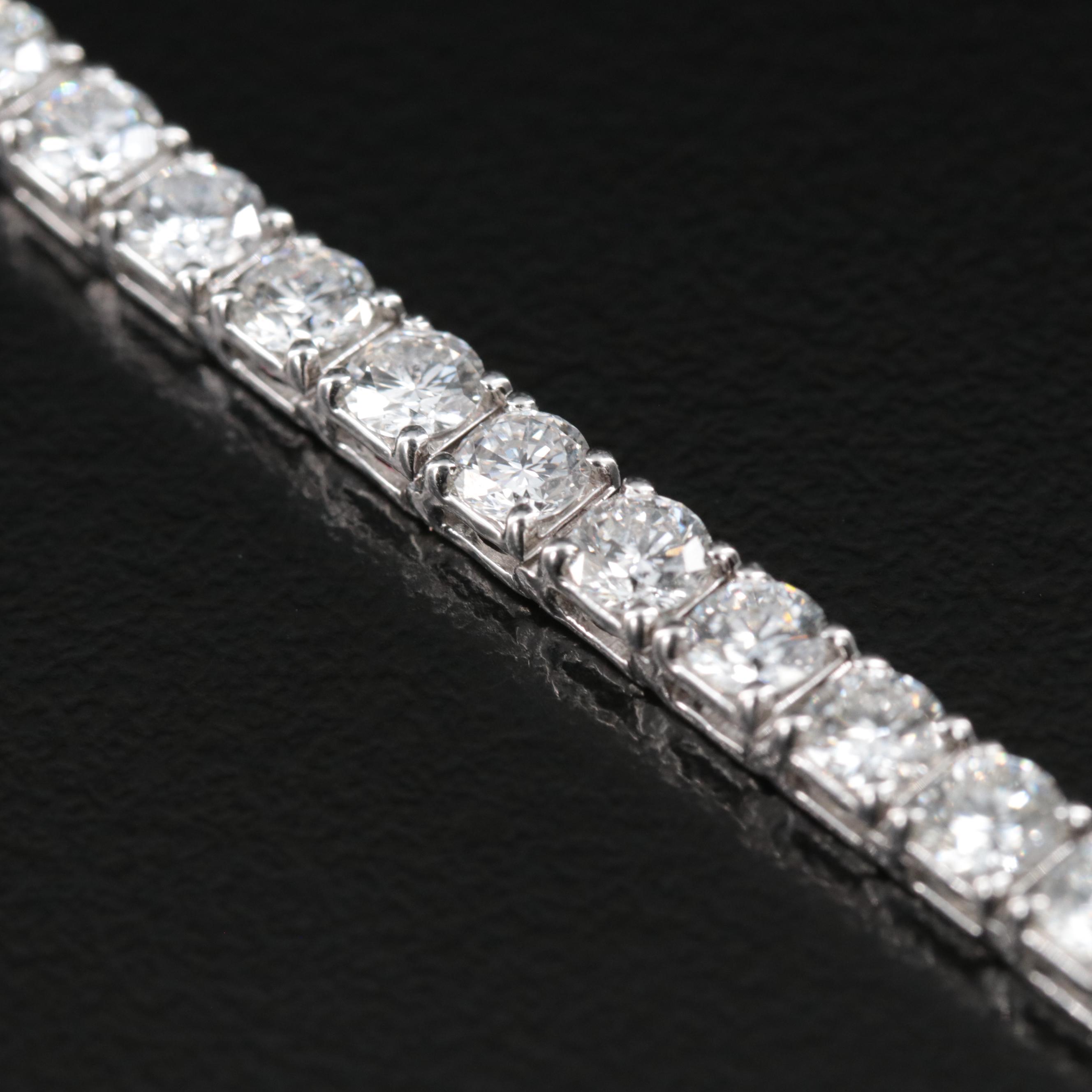 14K 7.95 CTW Lab Grown Diamond Bracelet