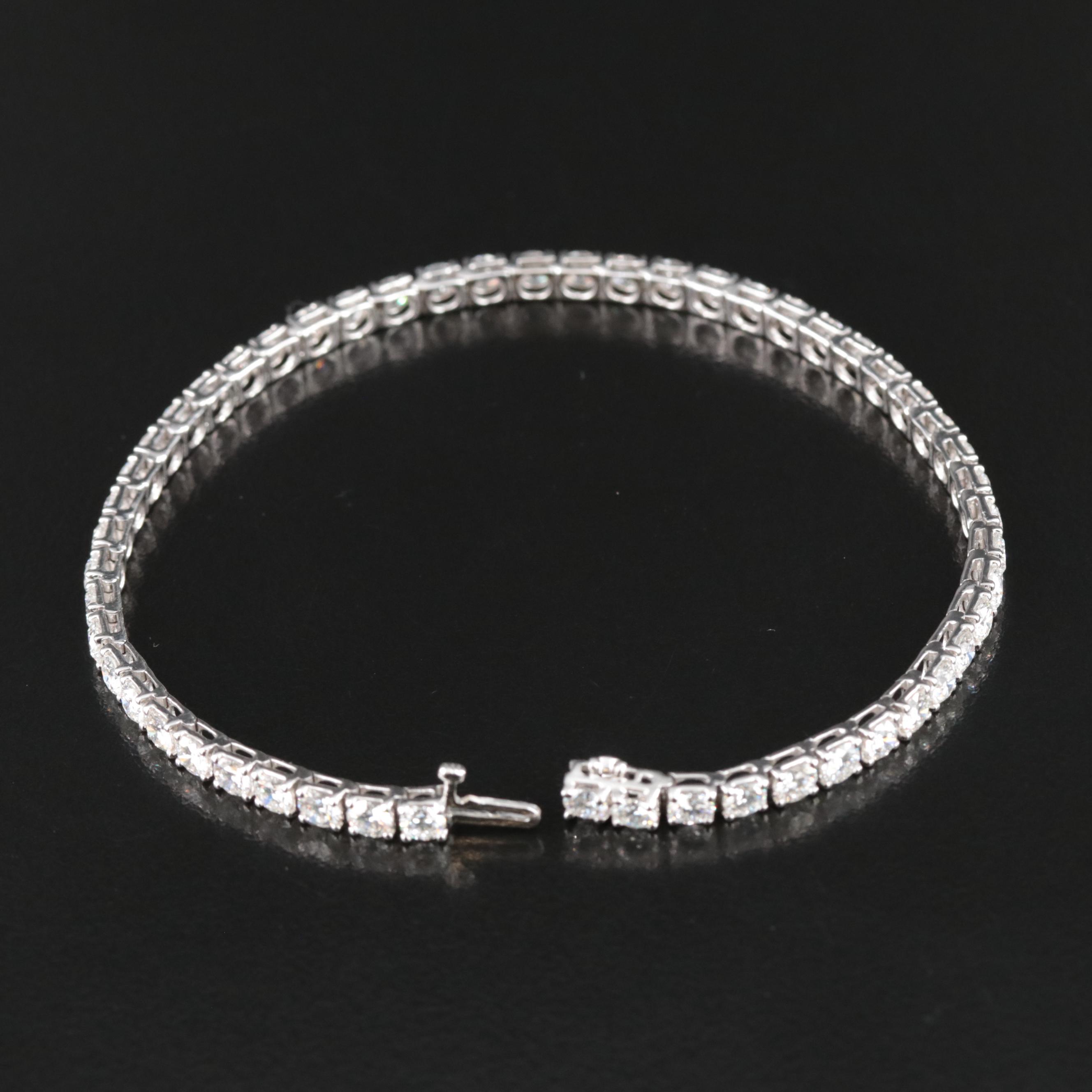 14K 7.95 CTW Lab Grown Diamond Bracelet
