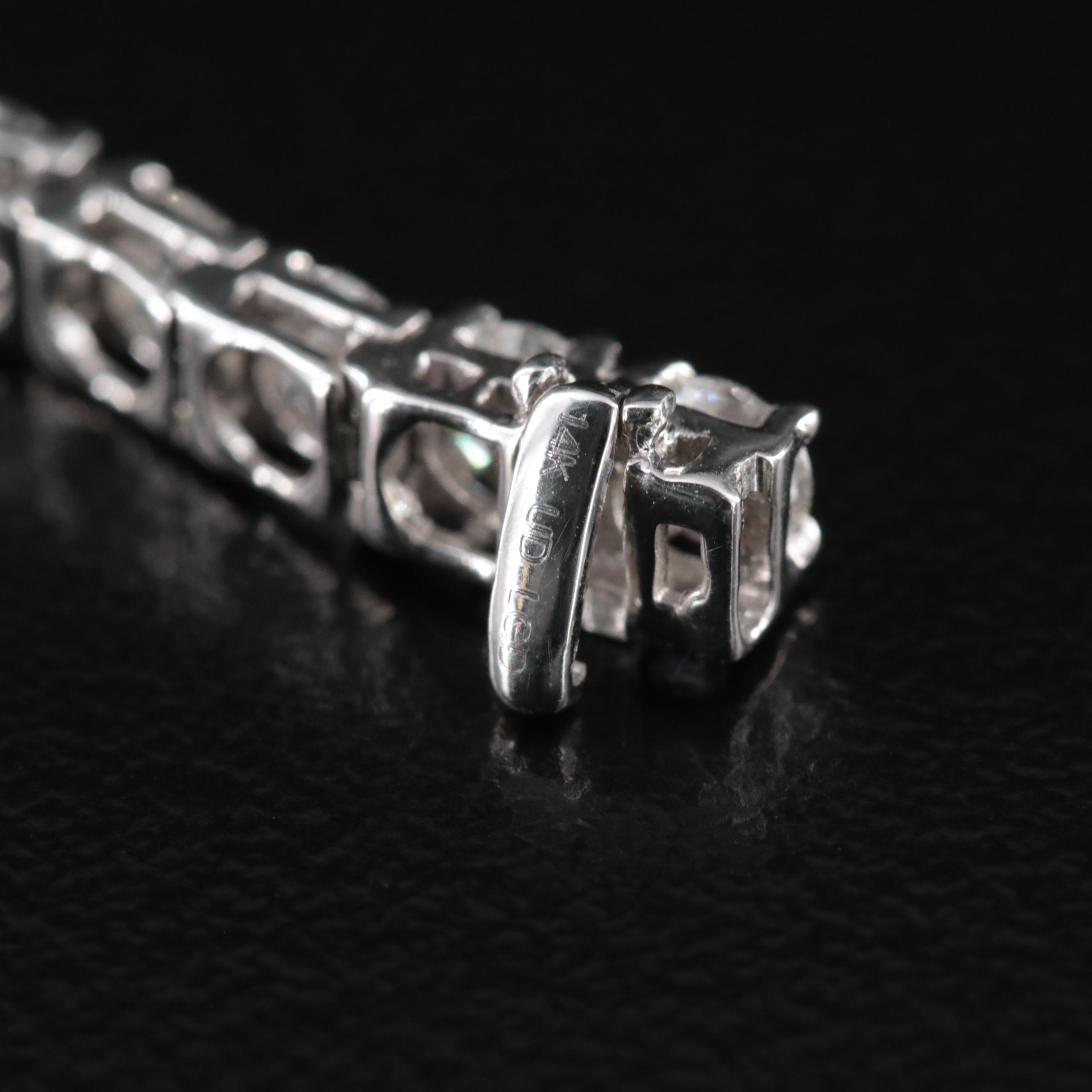 14K 7.95 CTW Lab Grown Diamond Bracelet