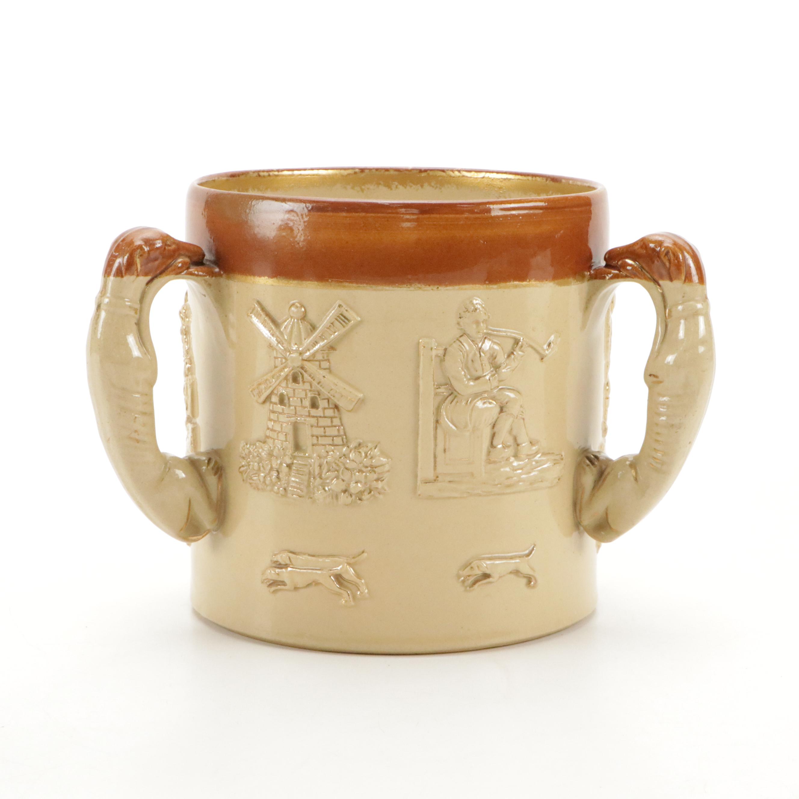 Ceramic Three-Handled Tyg with Boxes and More