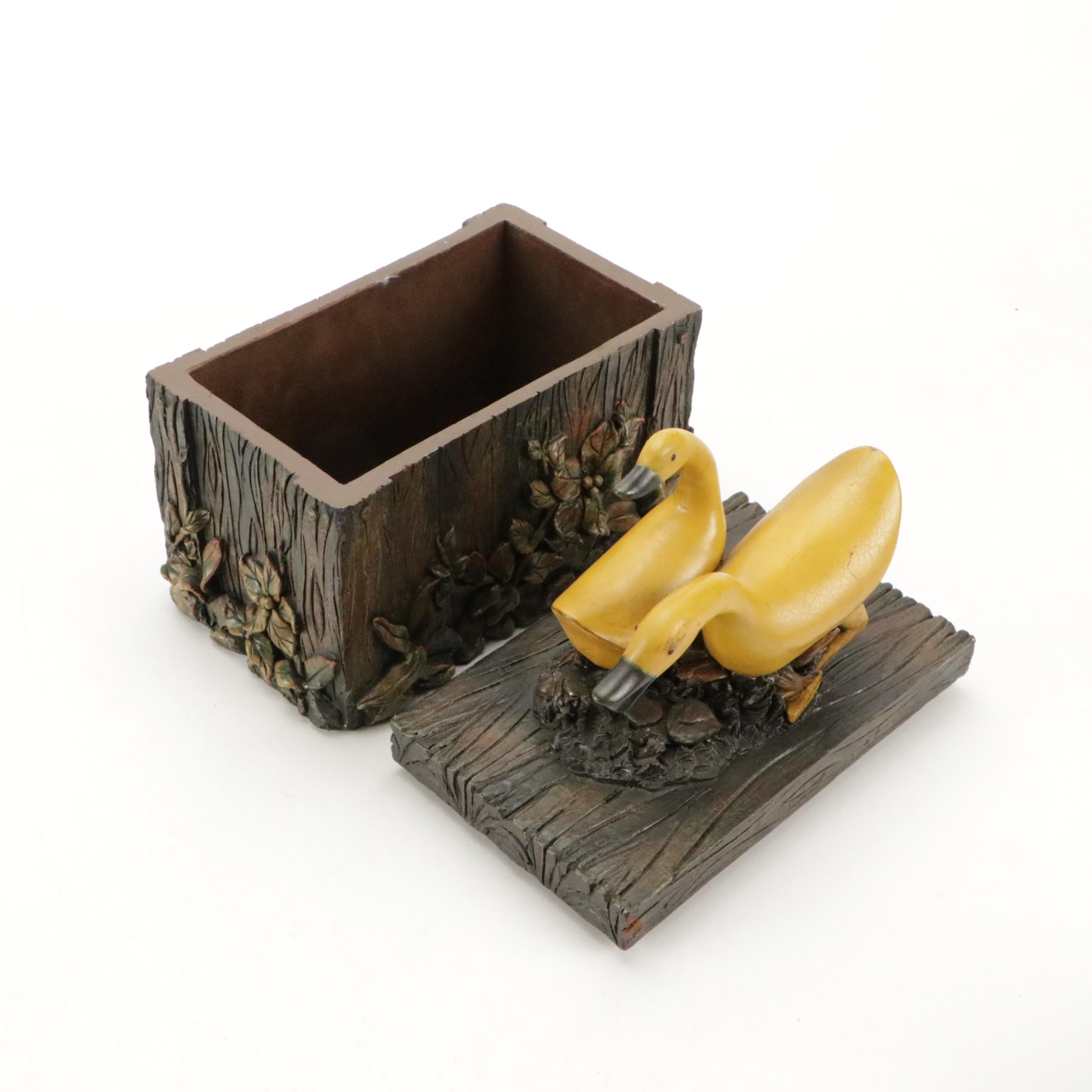 Ceramic Three-Handled Tyg with Boxes and More