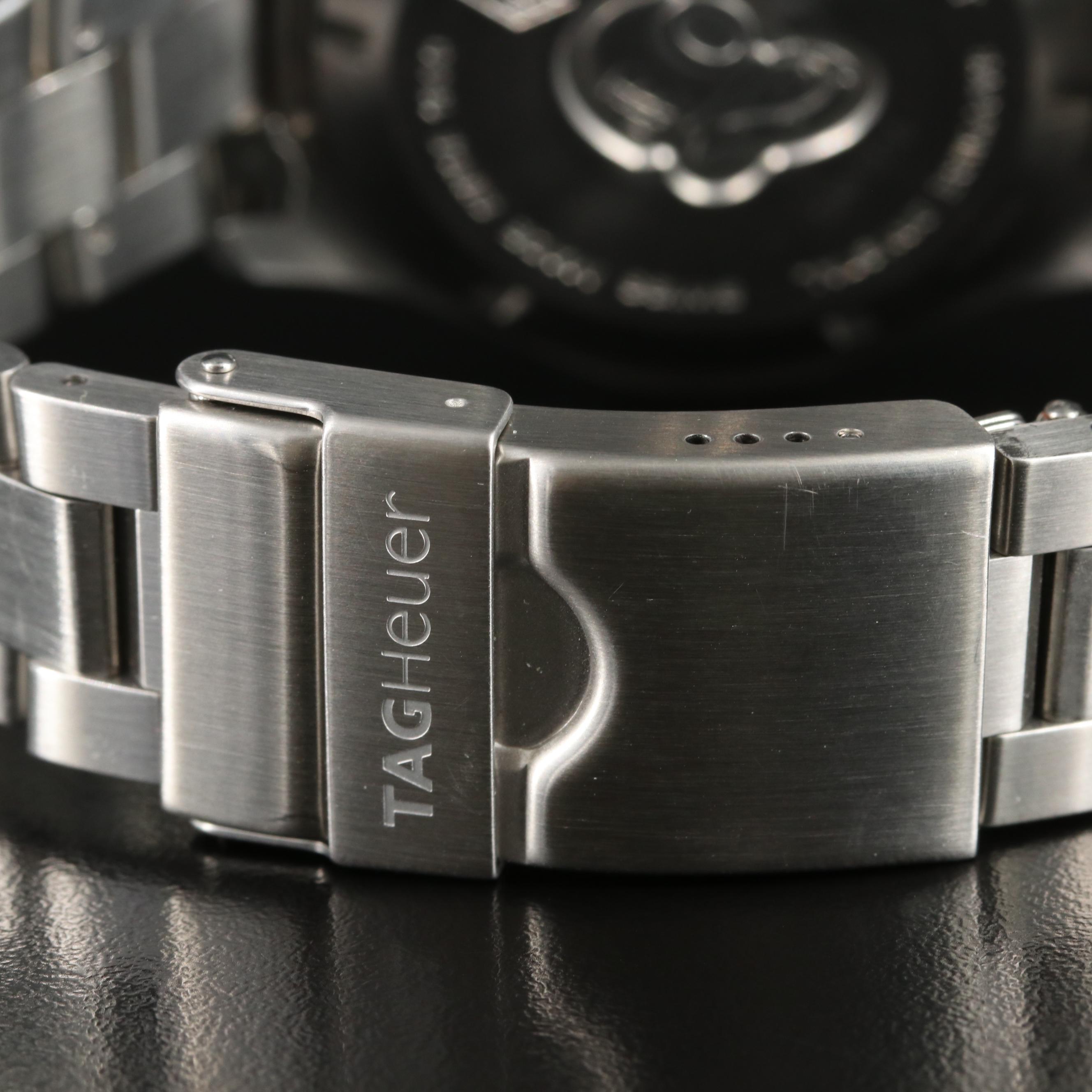 TAG Heuer Aquaracer 43 Chronograph Quartz Stainless Steel Watch