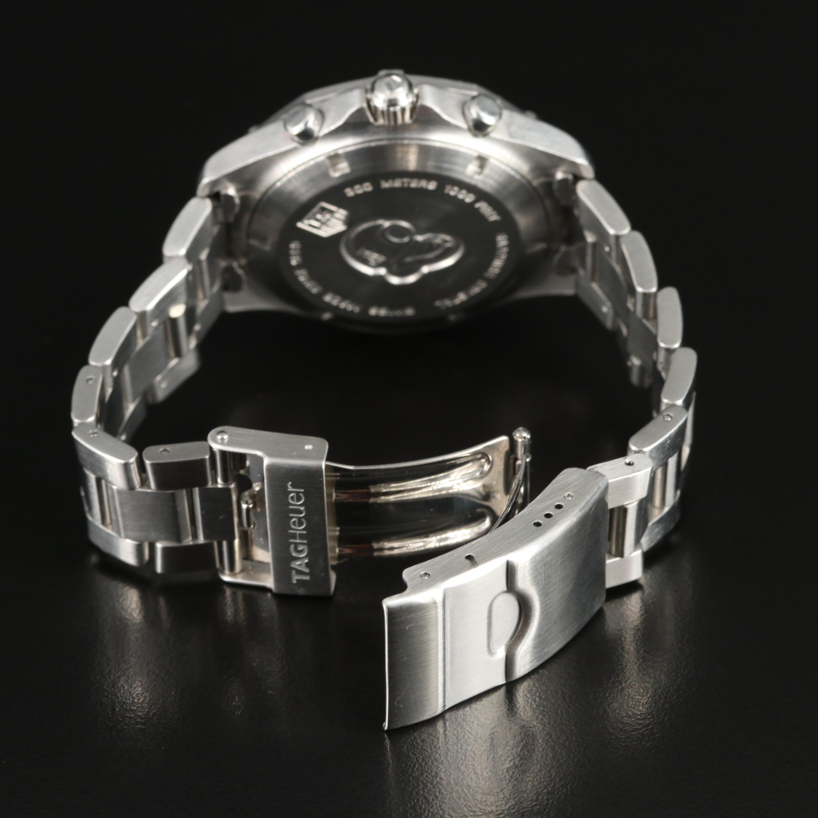 TAG Heuer Aquaracer 43 Chronograph Quartz Stainless Steel Watch