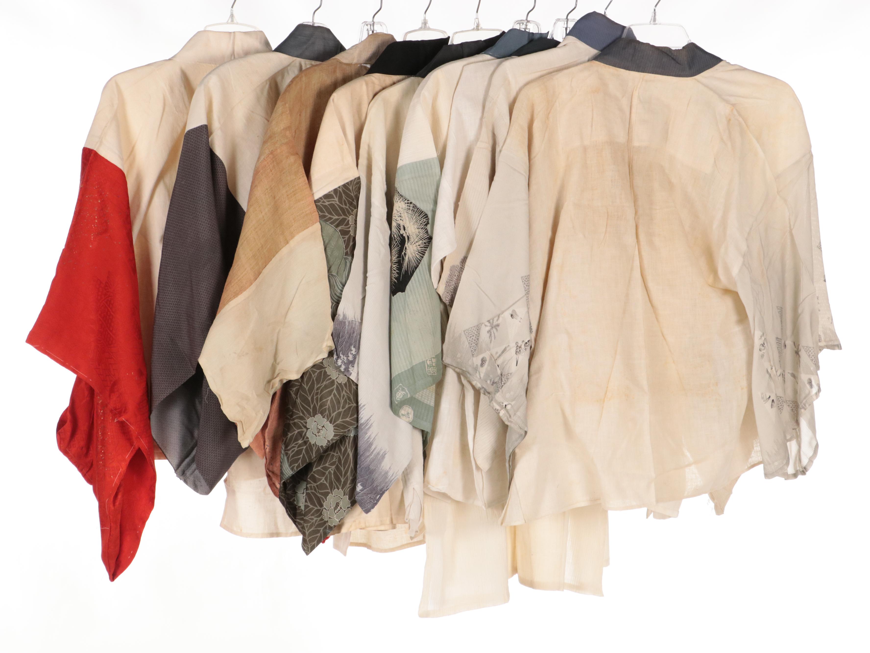 Juban Under Kimonos in Cotton and Silk