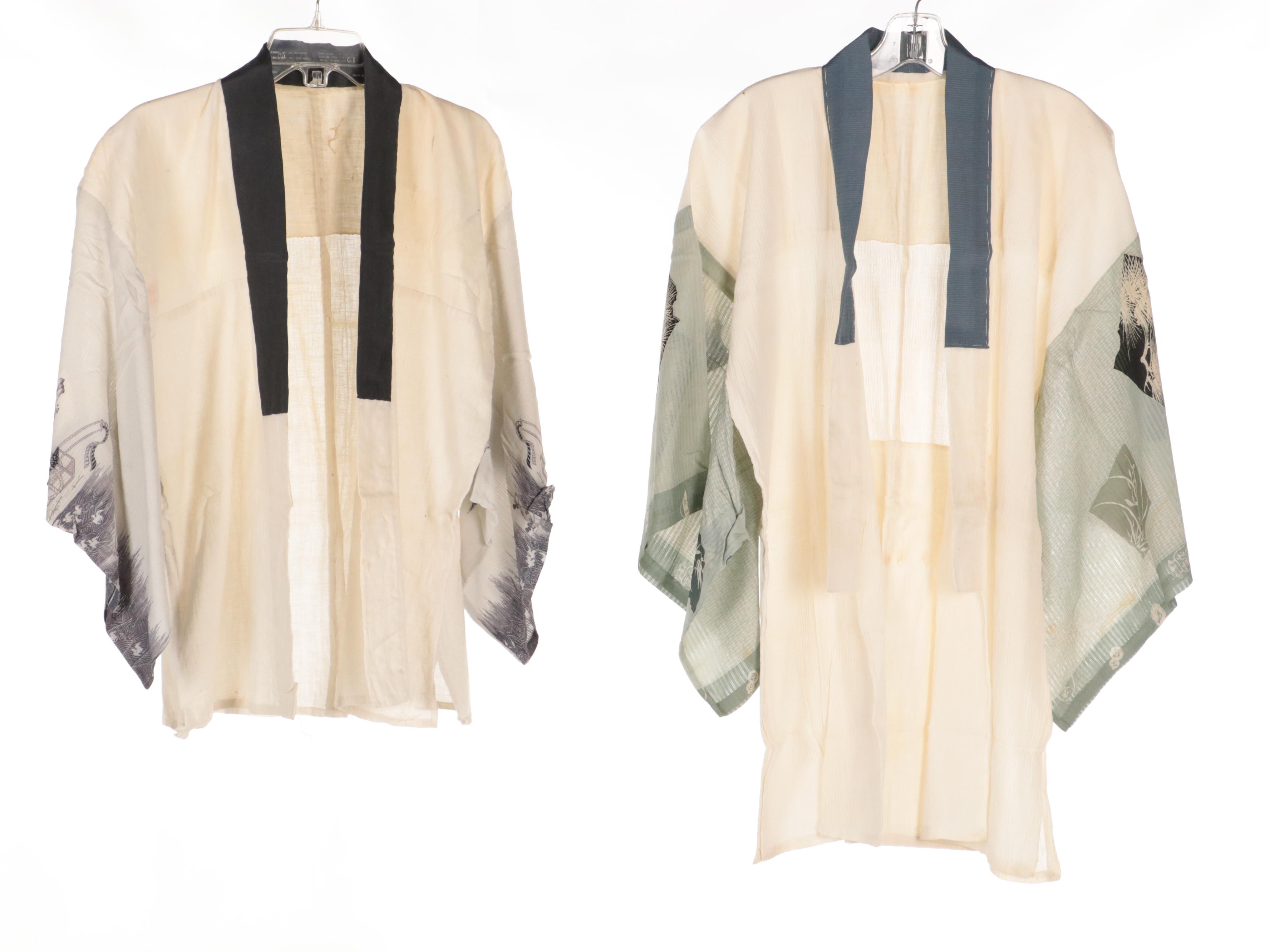 Juban Under Kimonos in Cotton and Silk