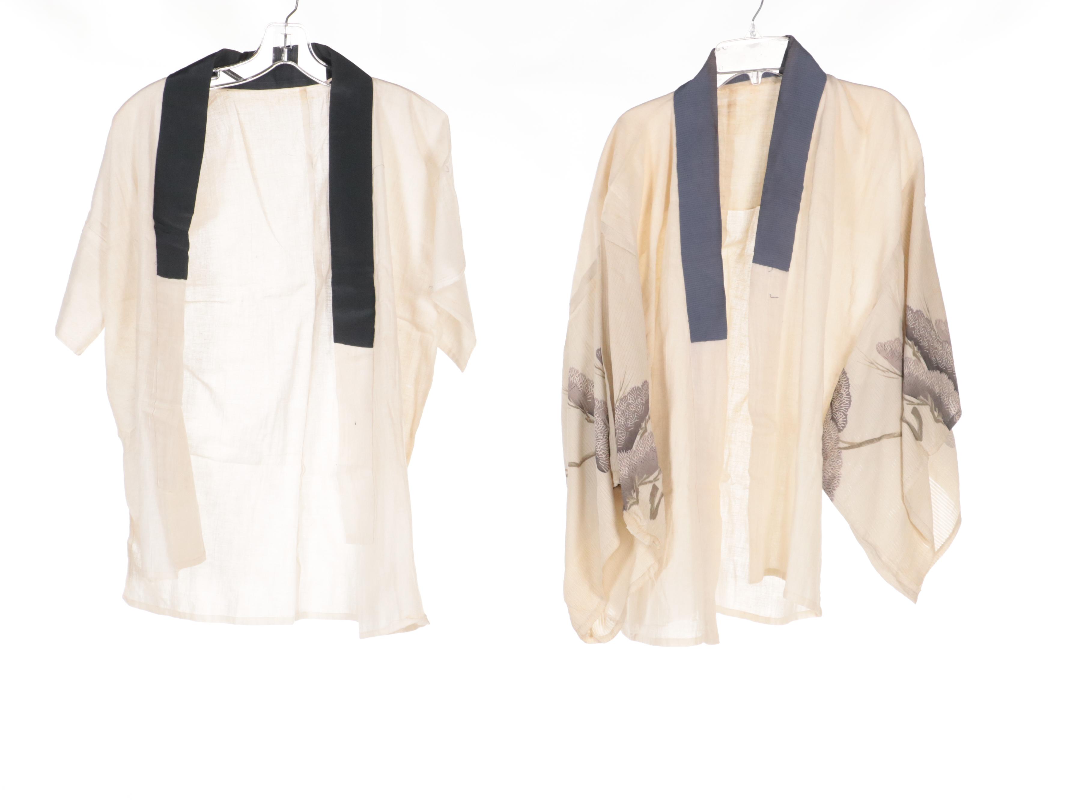 Juban Under Kimonos in Cotton and Silk