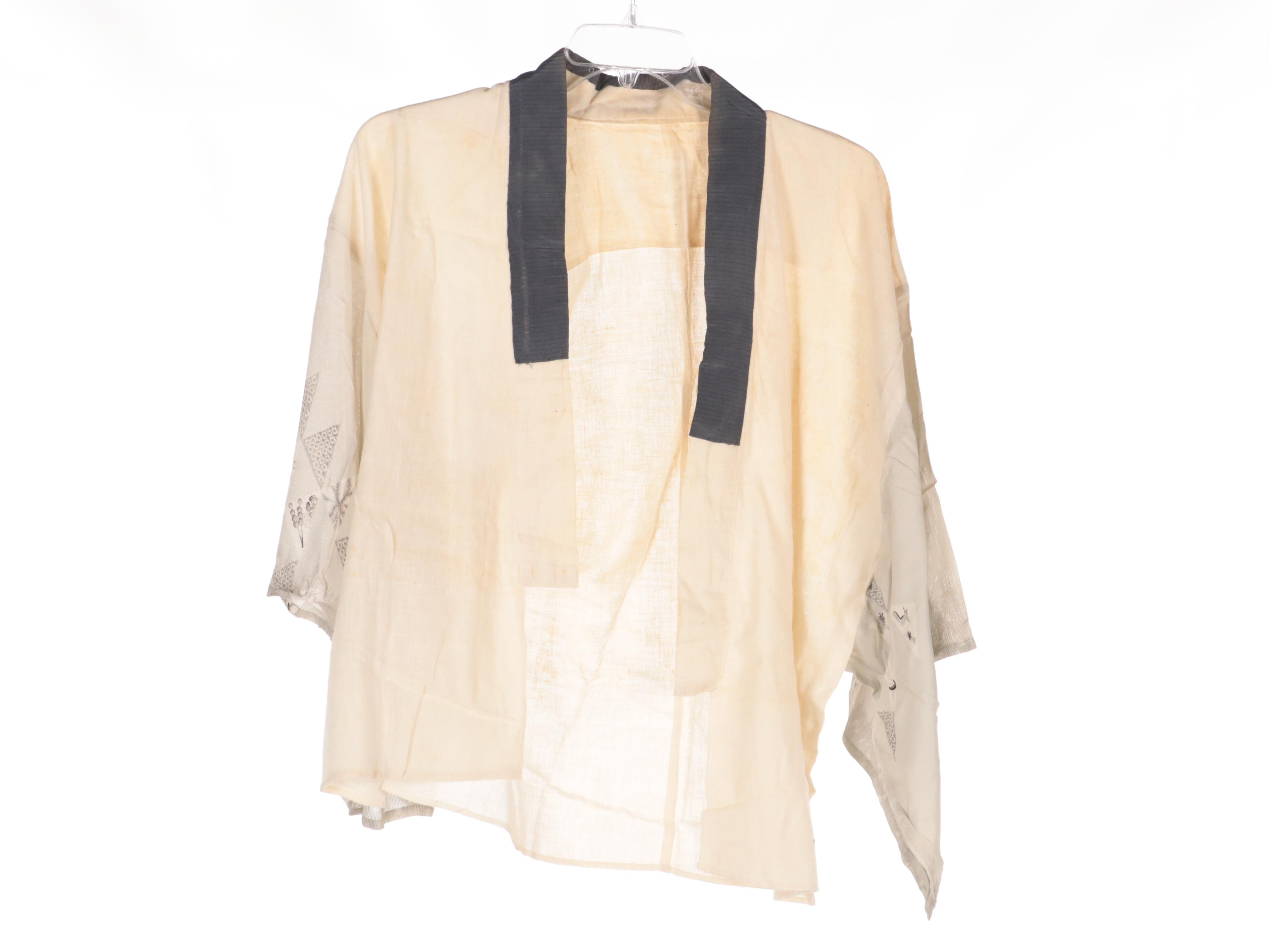 Juban Under Kimonos in Cotton and Silk