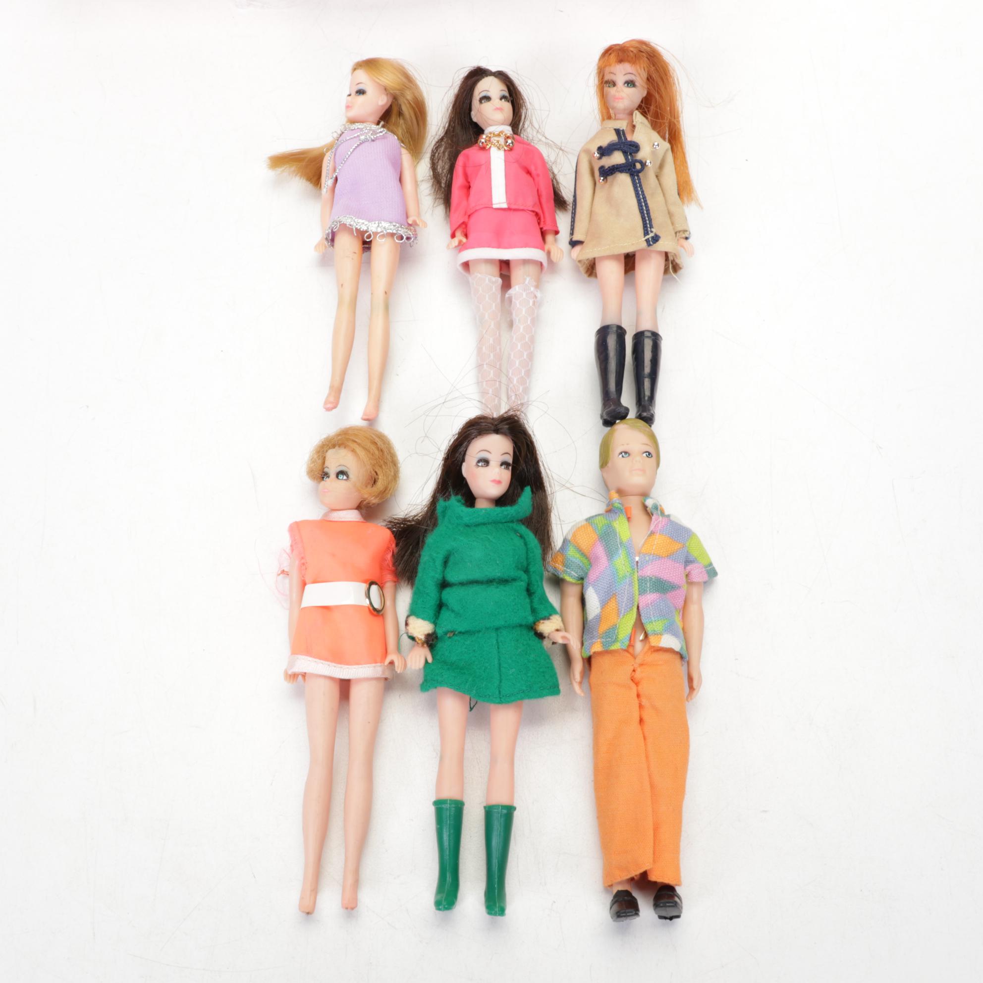 Dawn Doll Collection Including Dawn and Friends, Cases, Clothing and Accessories