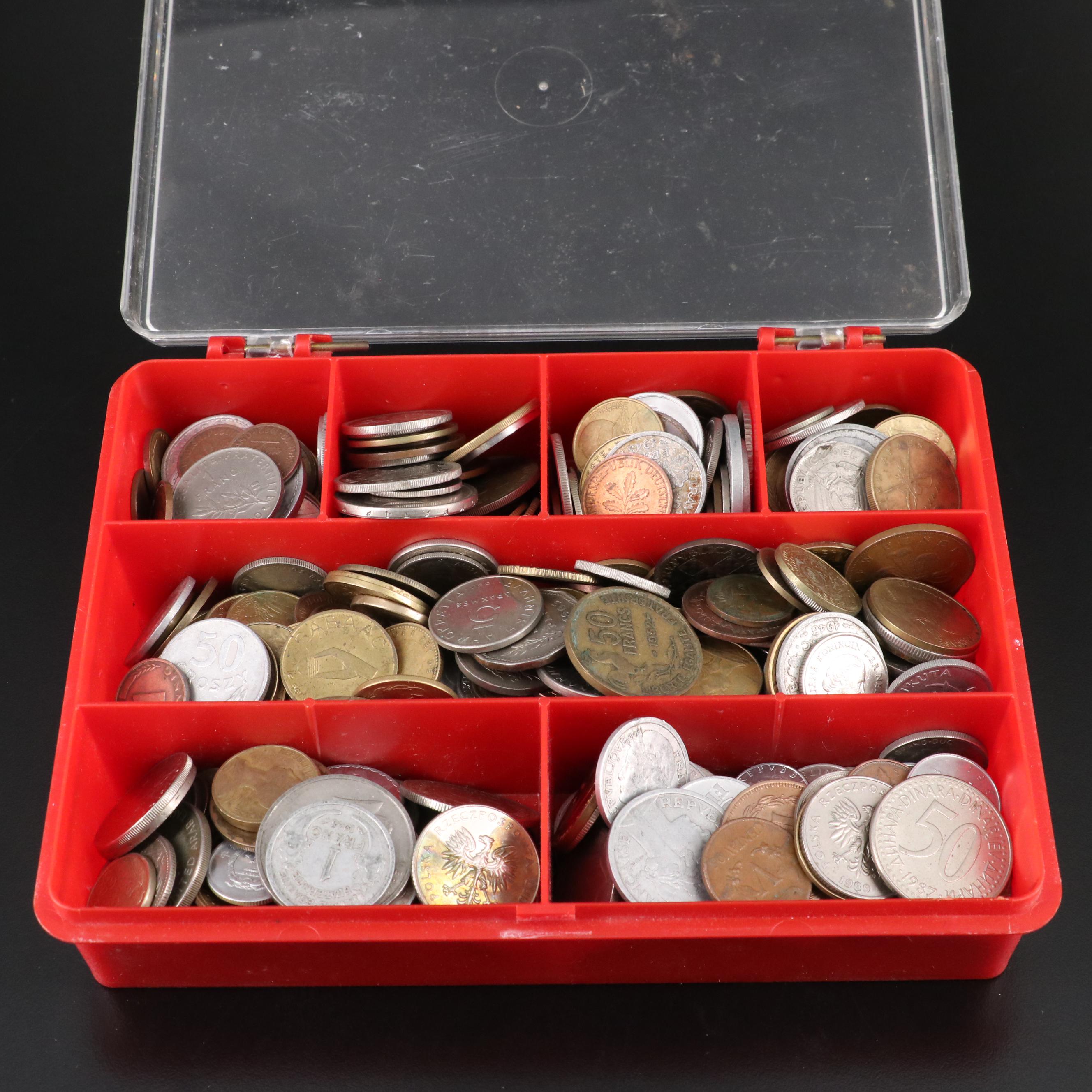 Collection of 320 Modern World Coins