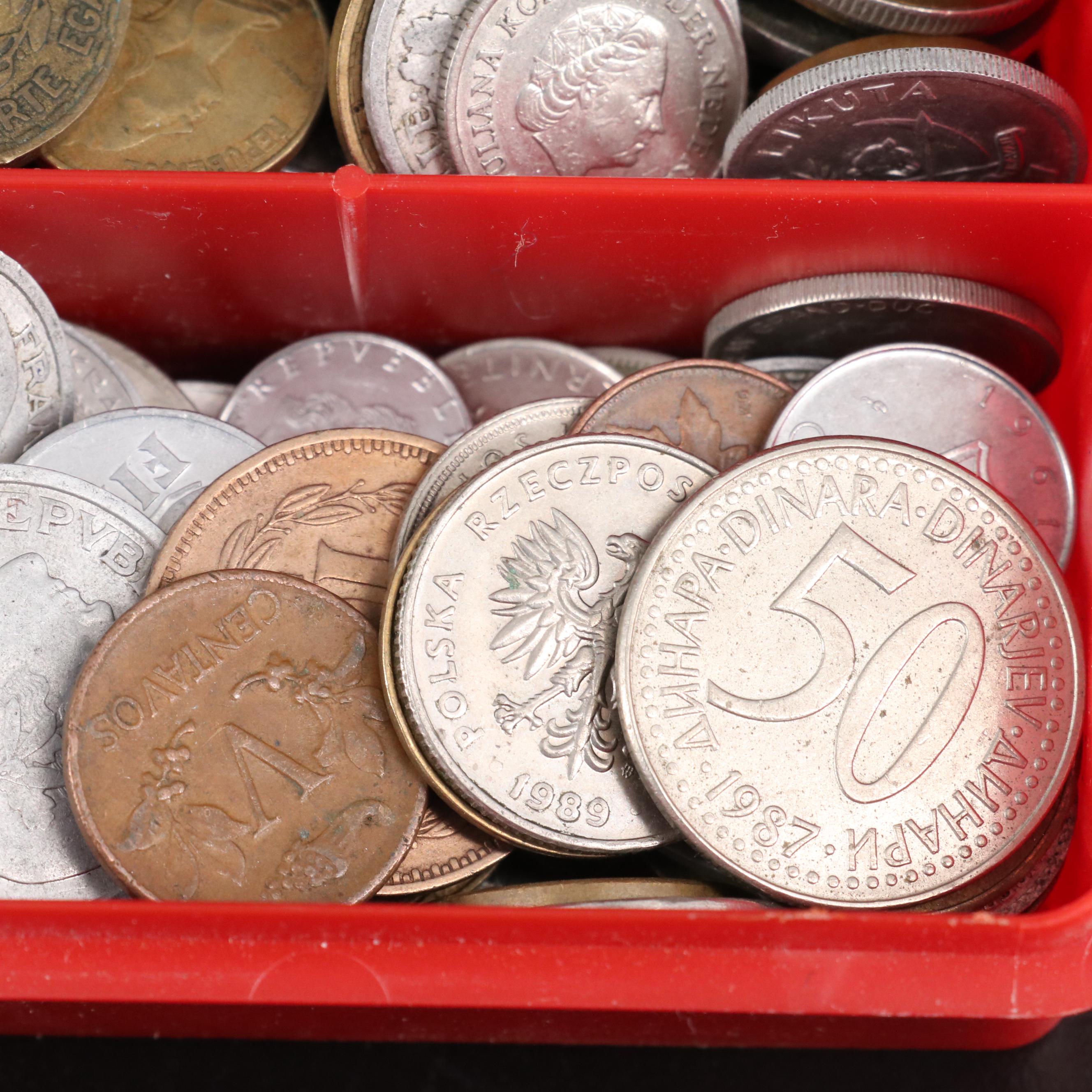 Collection of 320 Modern World Coins