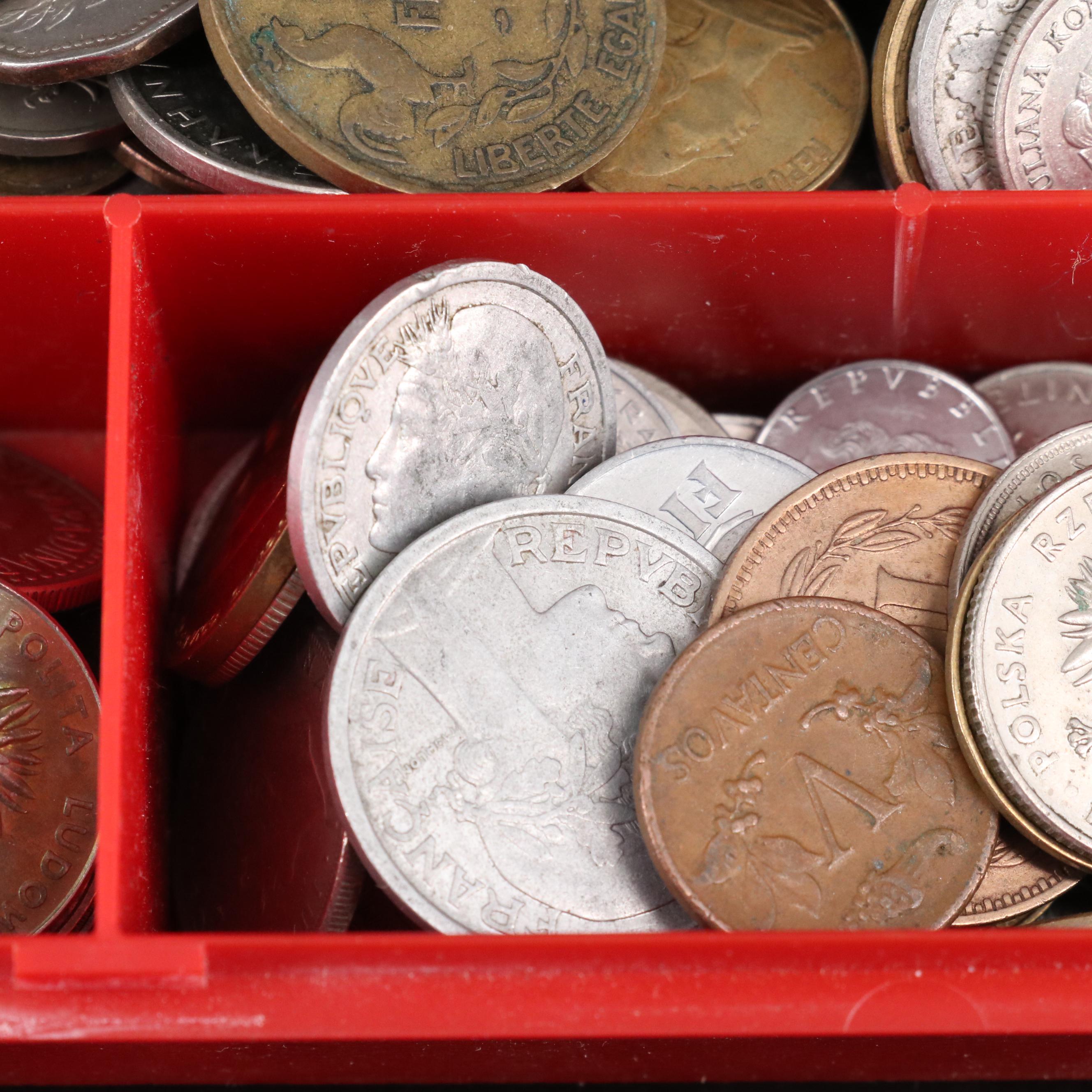 Collection of 320 Modern World Coins