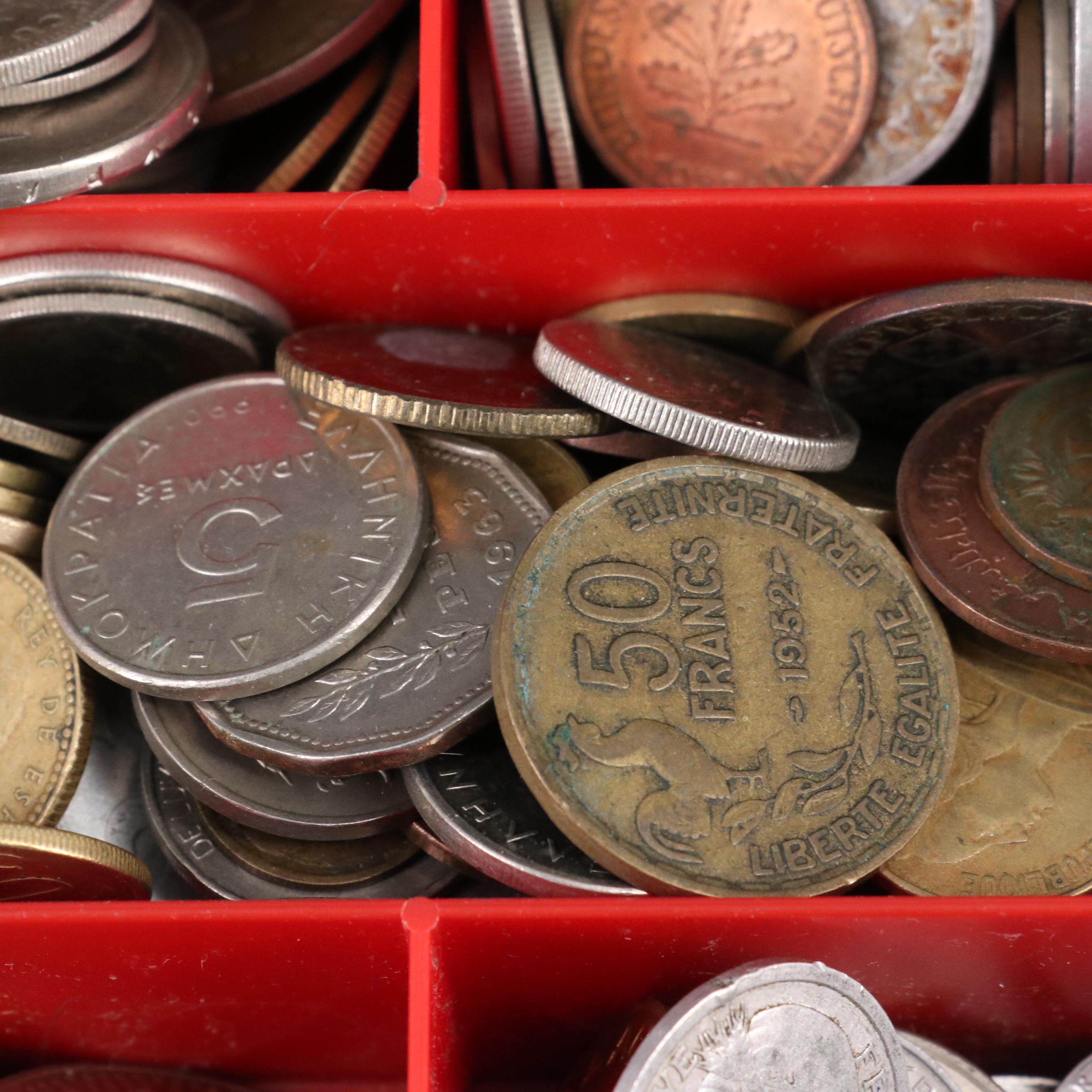 Collection of 320 Modern World Coins