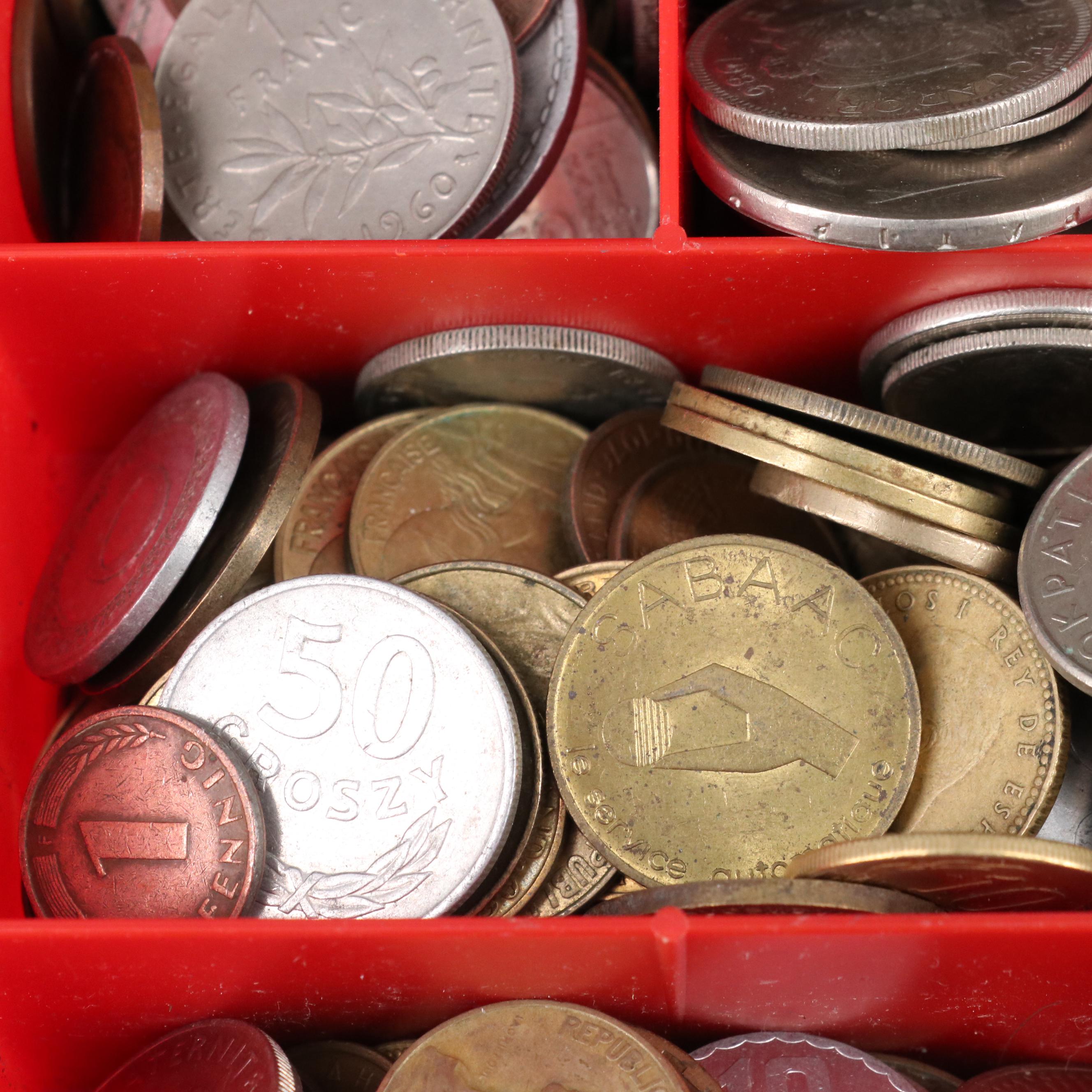 Collection of 320 Modern World Coins