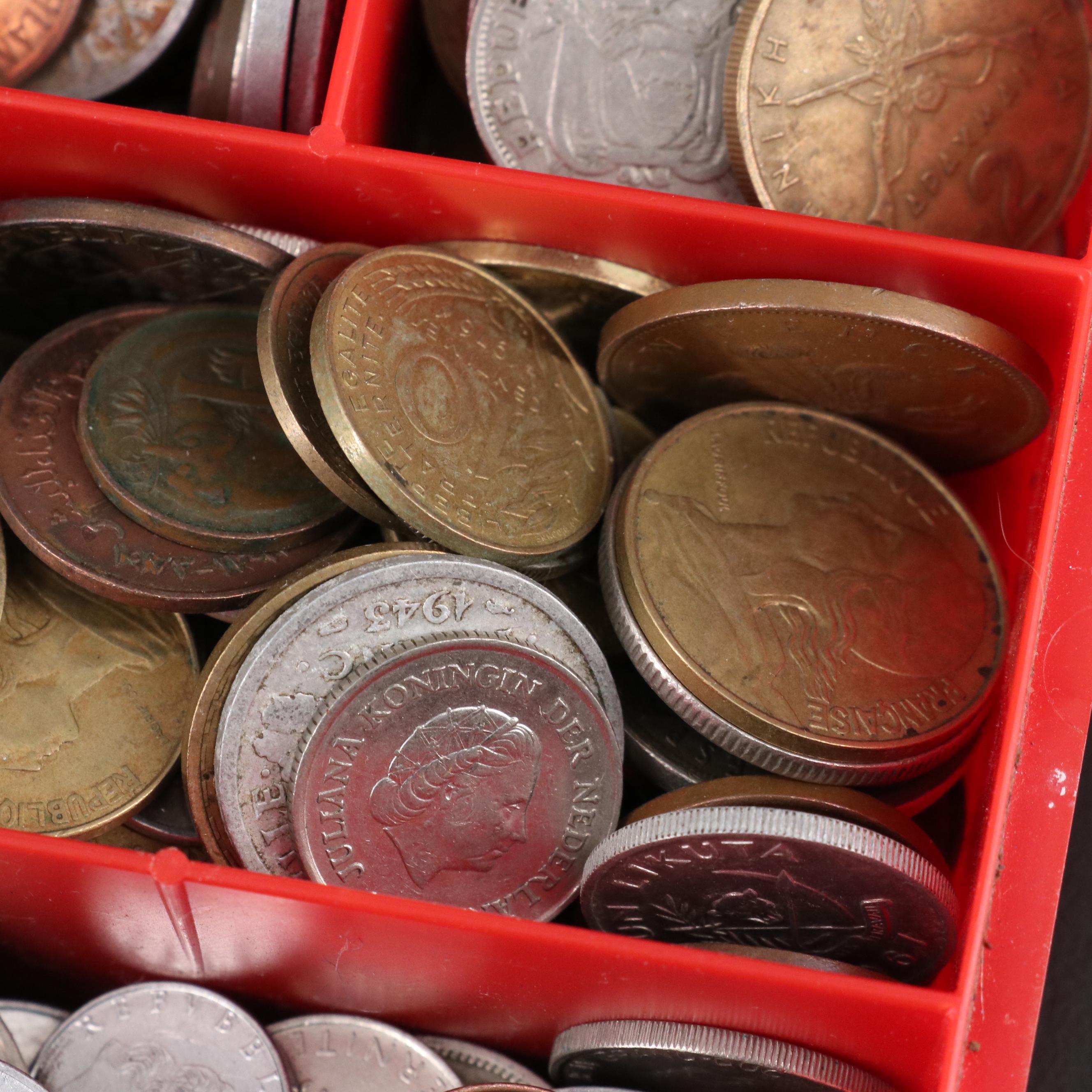 Collection of 320 Modern World Coins