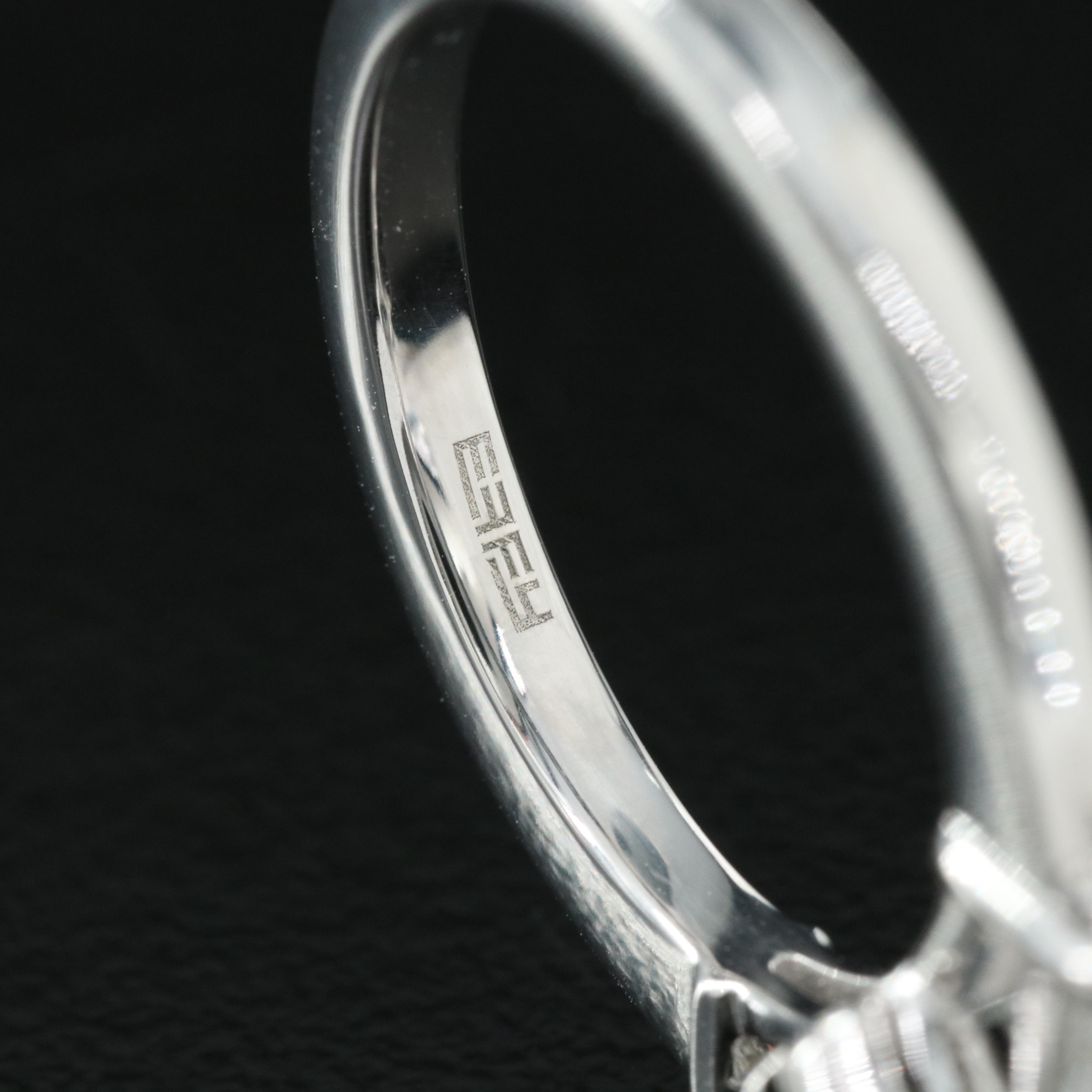 EFFY 14K 2.26 CTW Lab Grown Diamond Ring with Fancy Dark Blue Center