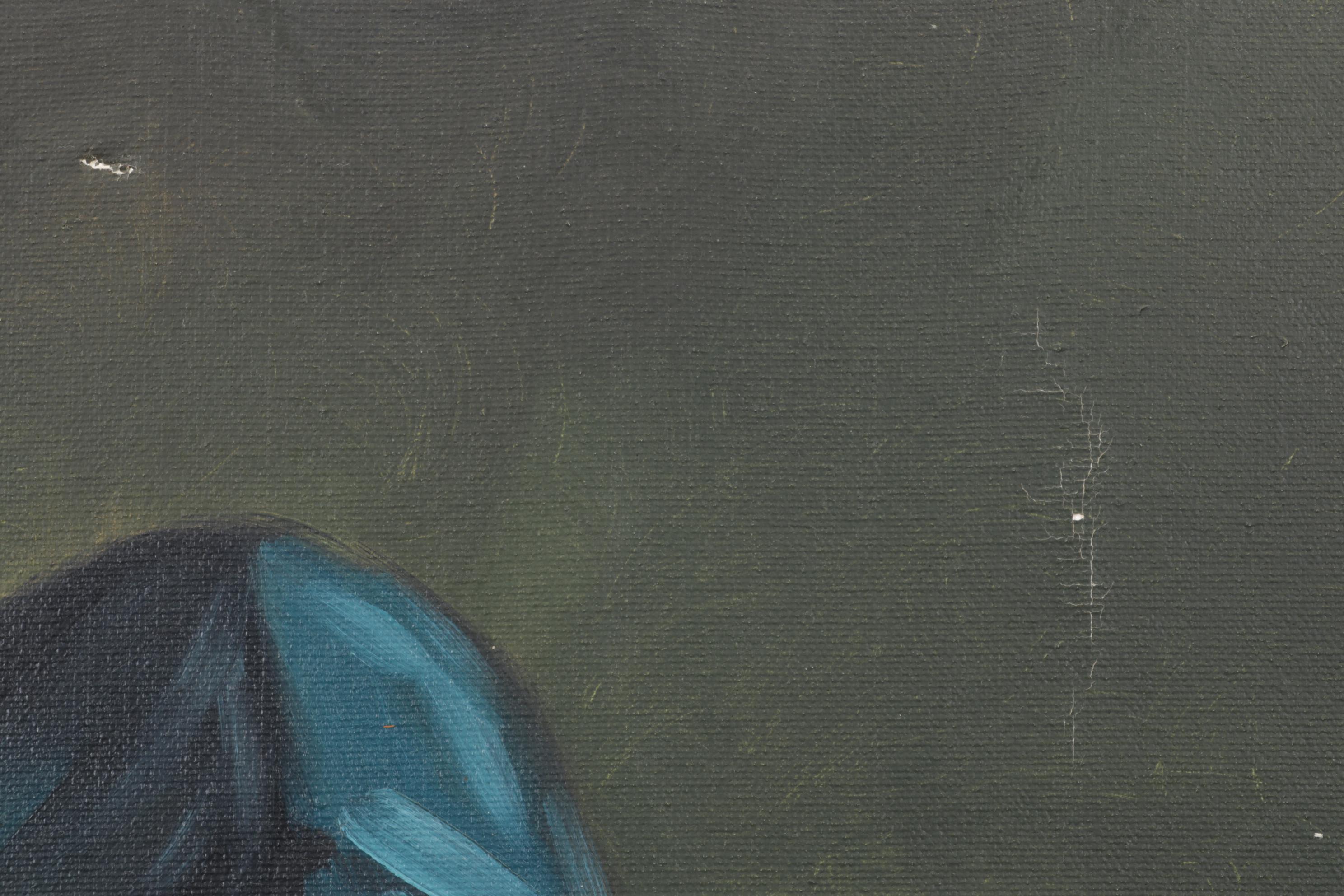 Portrait Oil Painting After Charles Van Meer