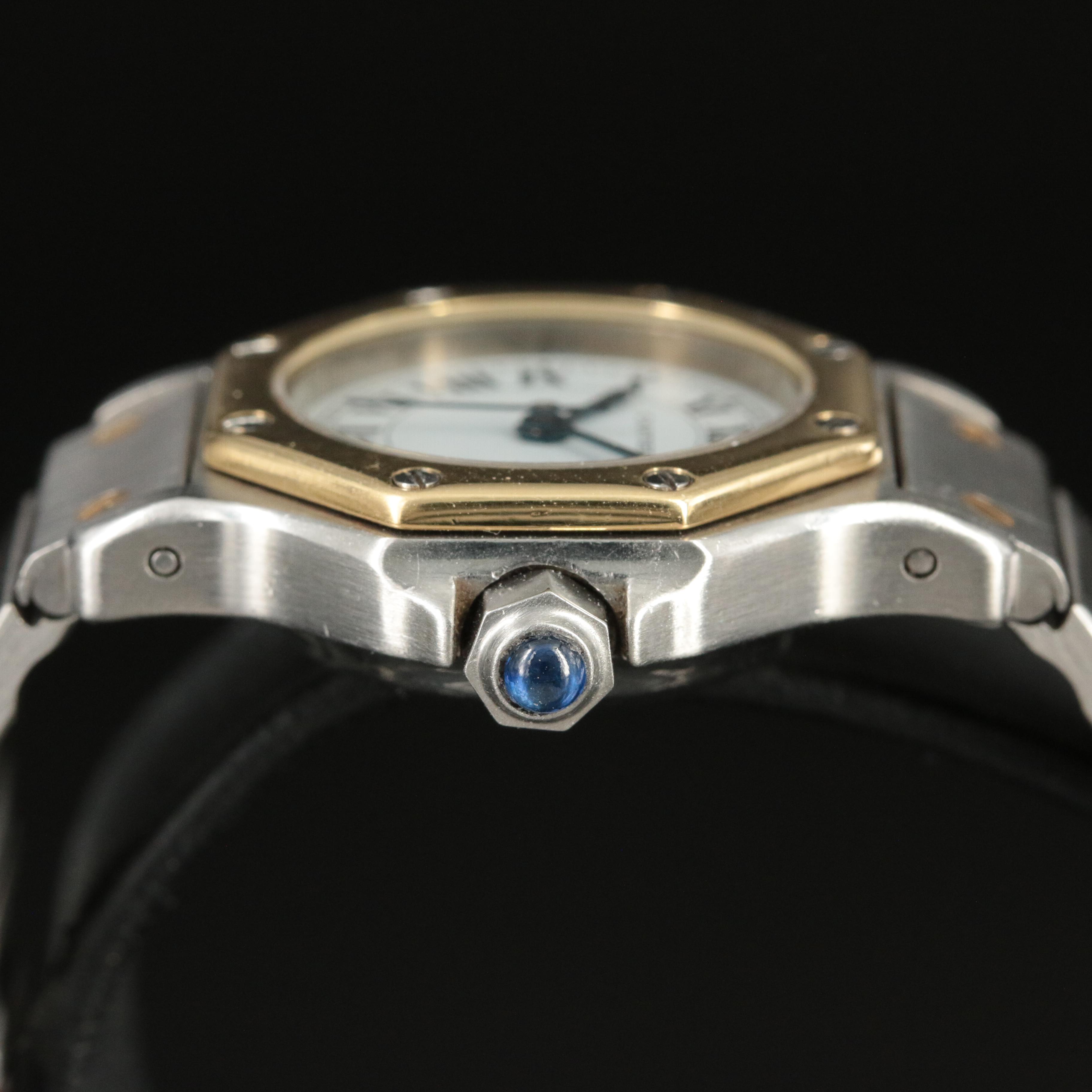 Cartier Santos de Cartier Small 18K and Stainless Steel Automatic Watch