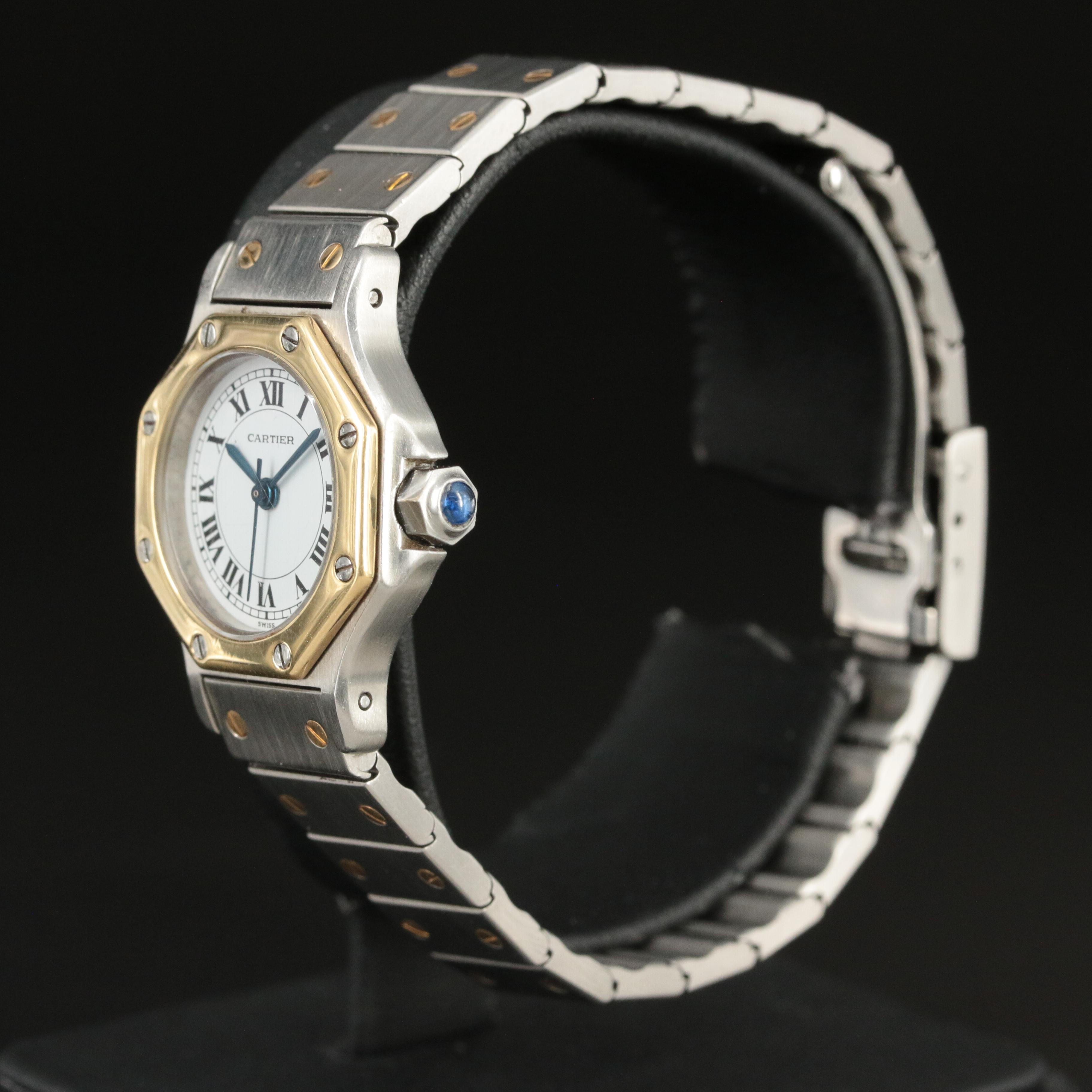 Cartier Santos de Cartier Small 18K and Stainless Steel Automatic Watch