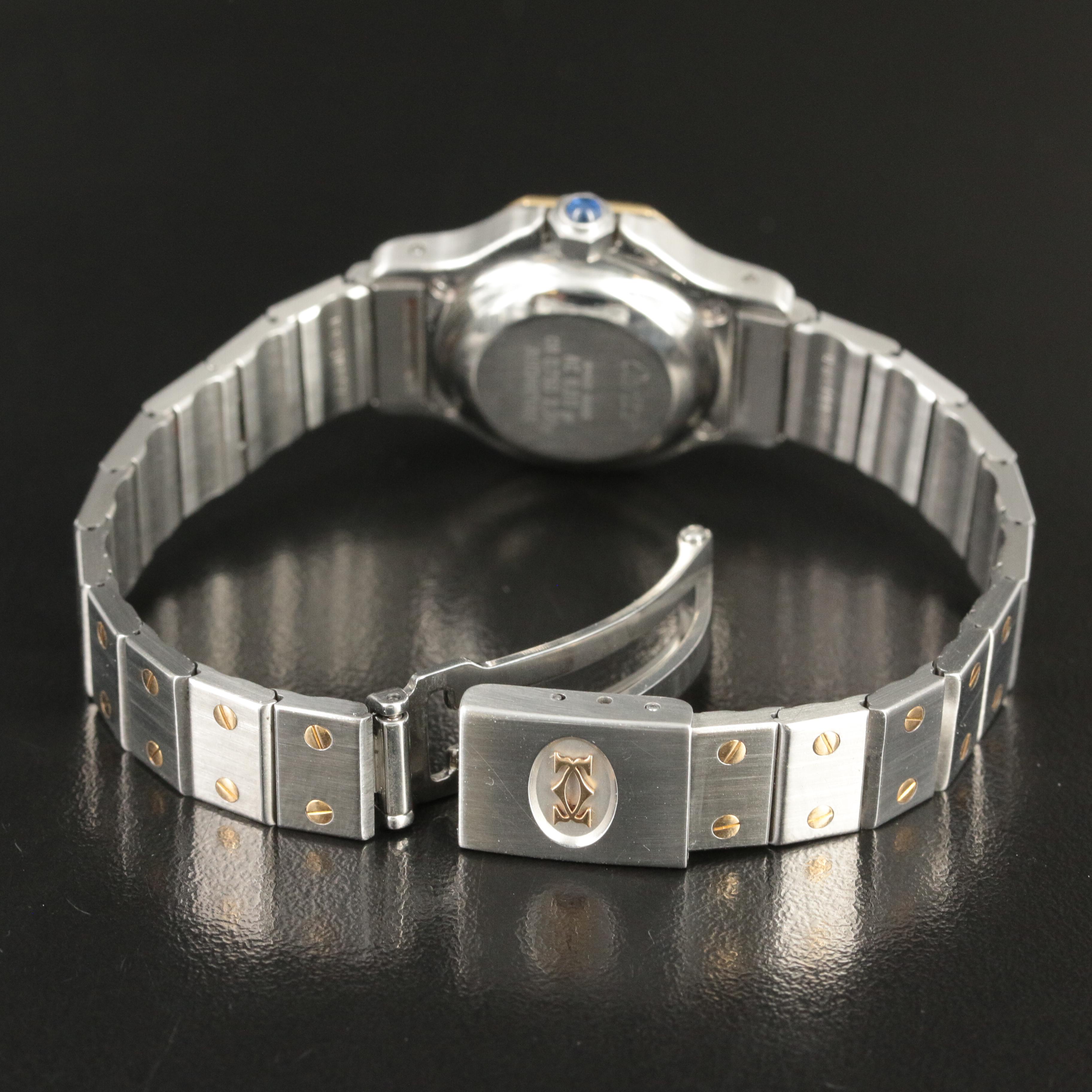 Cartier Santos de Cartier Small 18K and Stainless Steel Automatic Watch