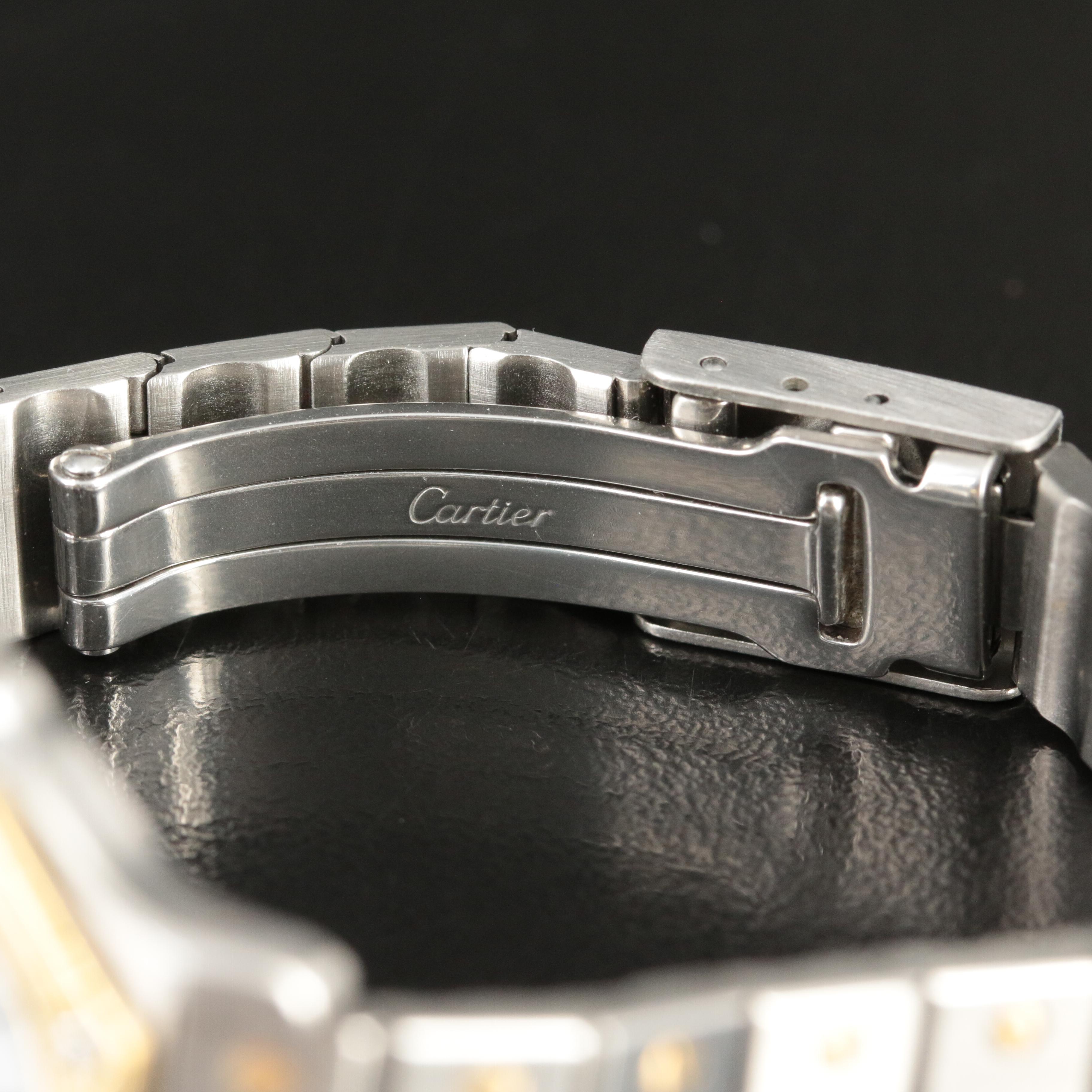 Cartier Santos de Cartier Small 18K and Stainless Steel Automatic Watch