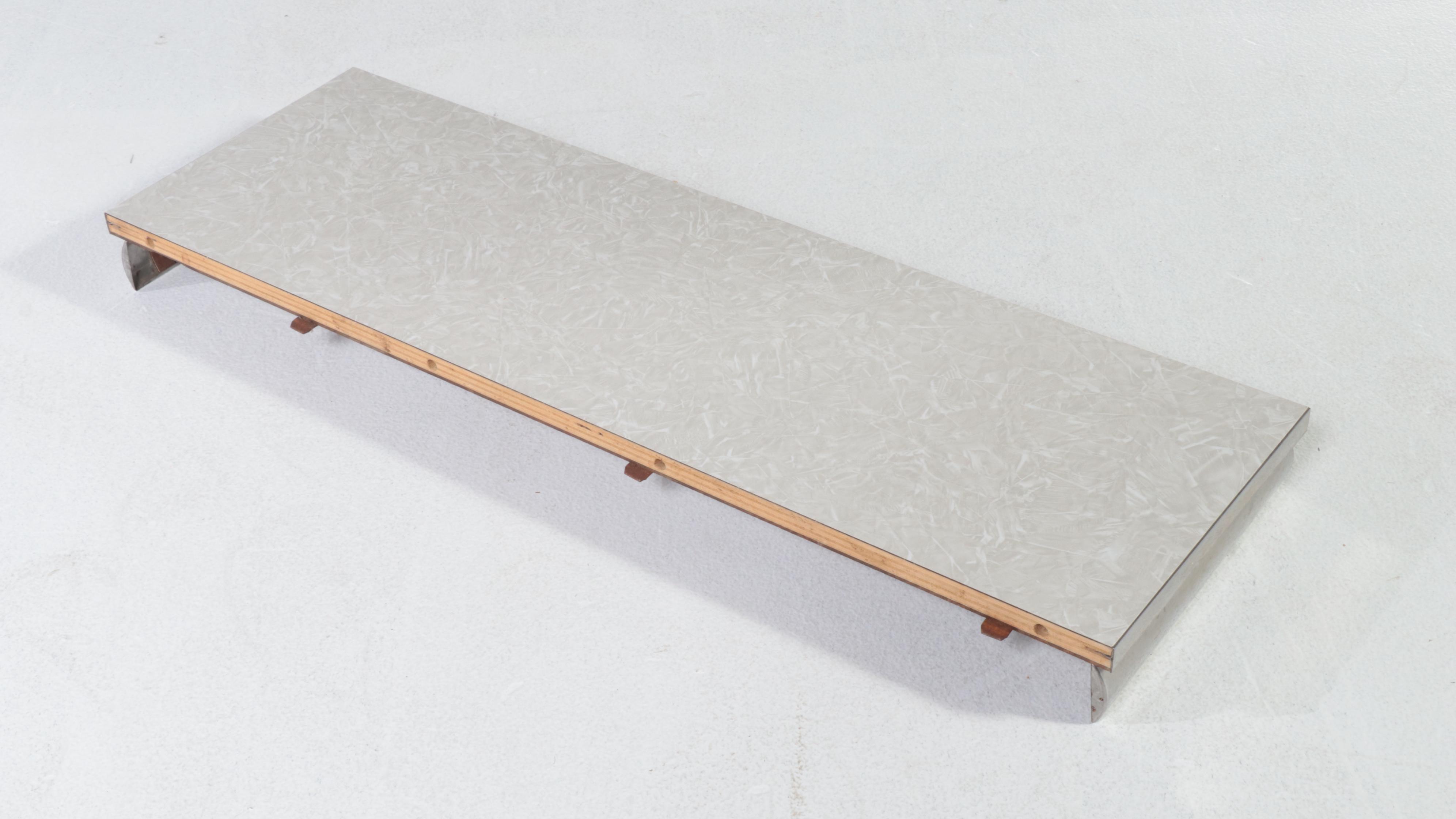 Chrome and Laminate Dining Table, 1950s