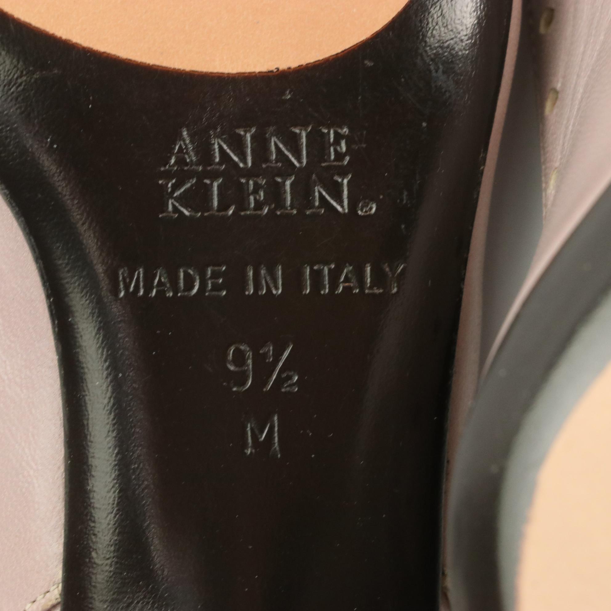 Isaac by Isaac Mizrahi and Anne Klein Leather Slingbacks with Bows