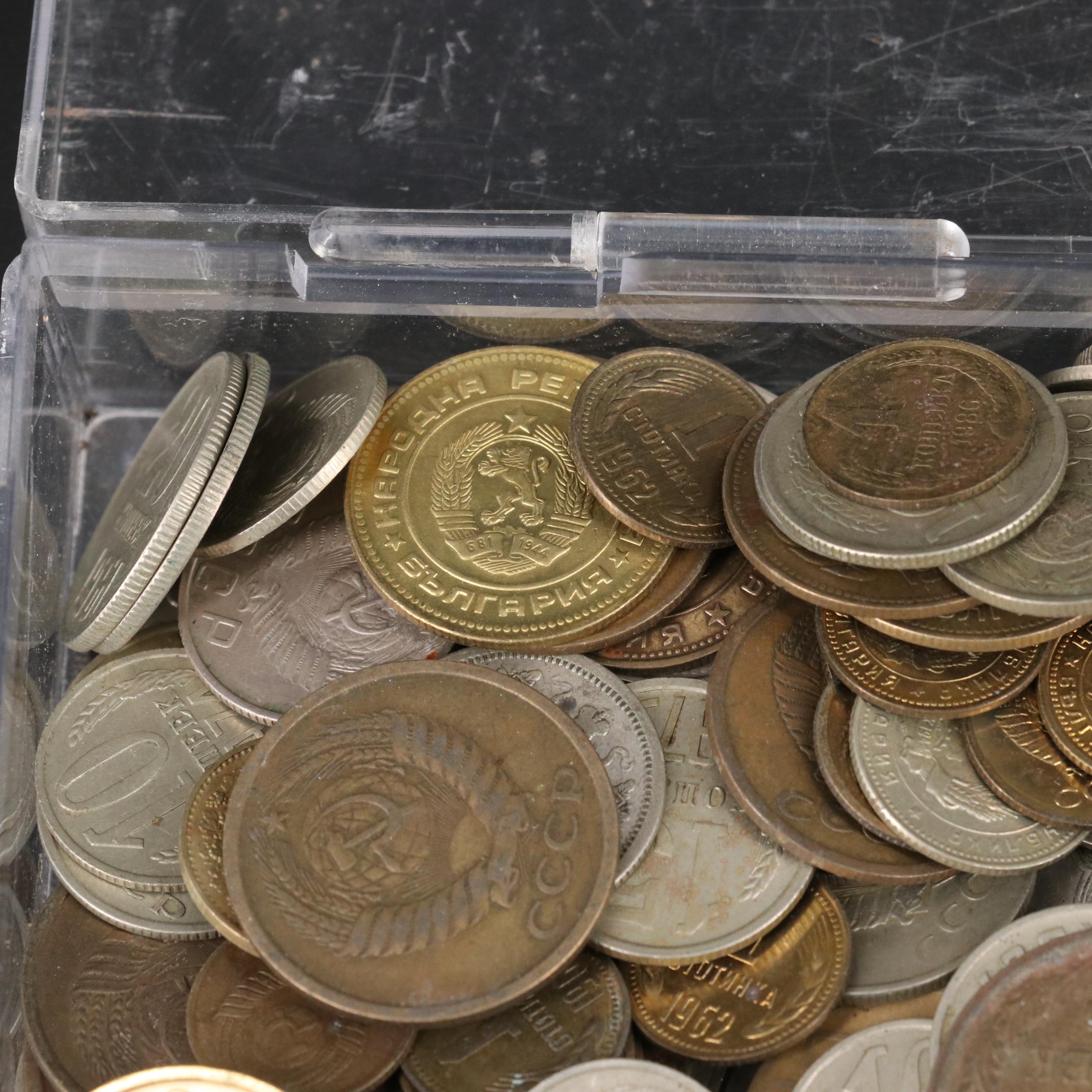 Collection of 340 Modern Russian Coins