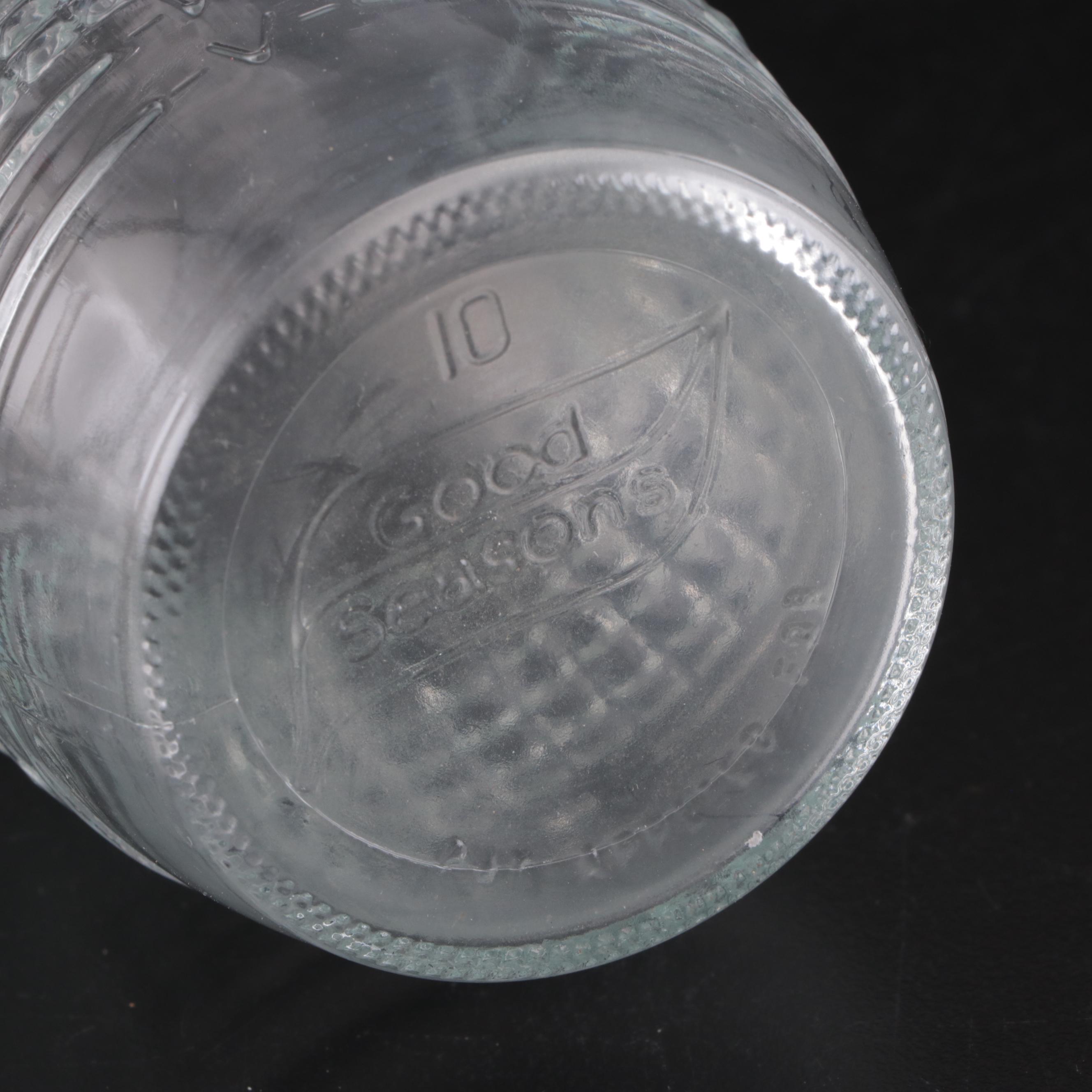 Westmoreland Sterling Silver Salt Spoon with Glass Table Accessories