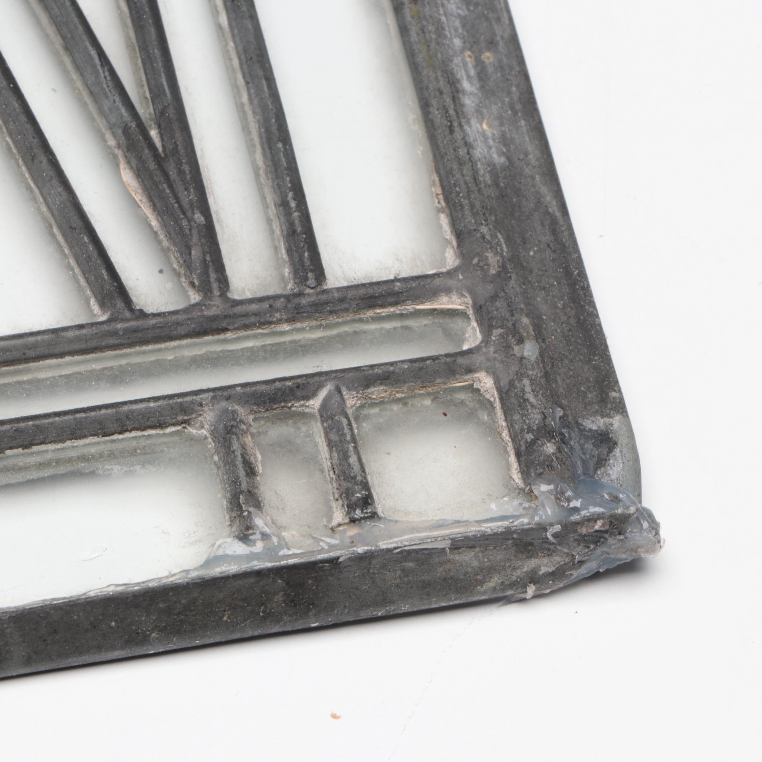 Gothic Style Leaded Glass Window Pane