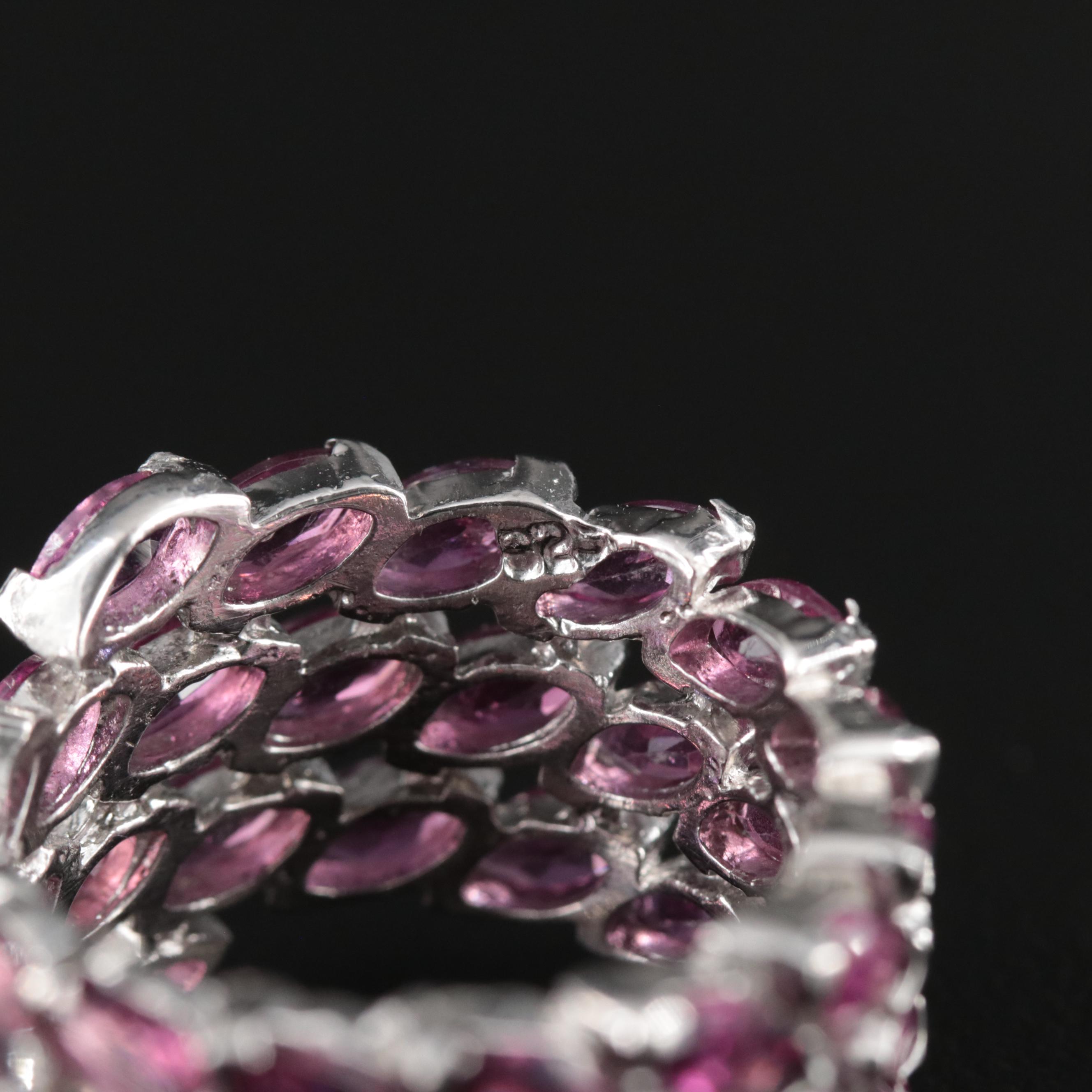 Sterling Garnet Ring