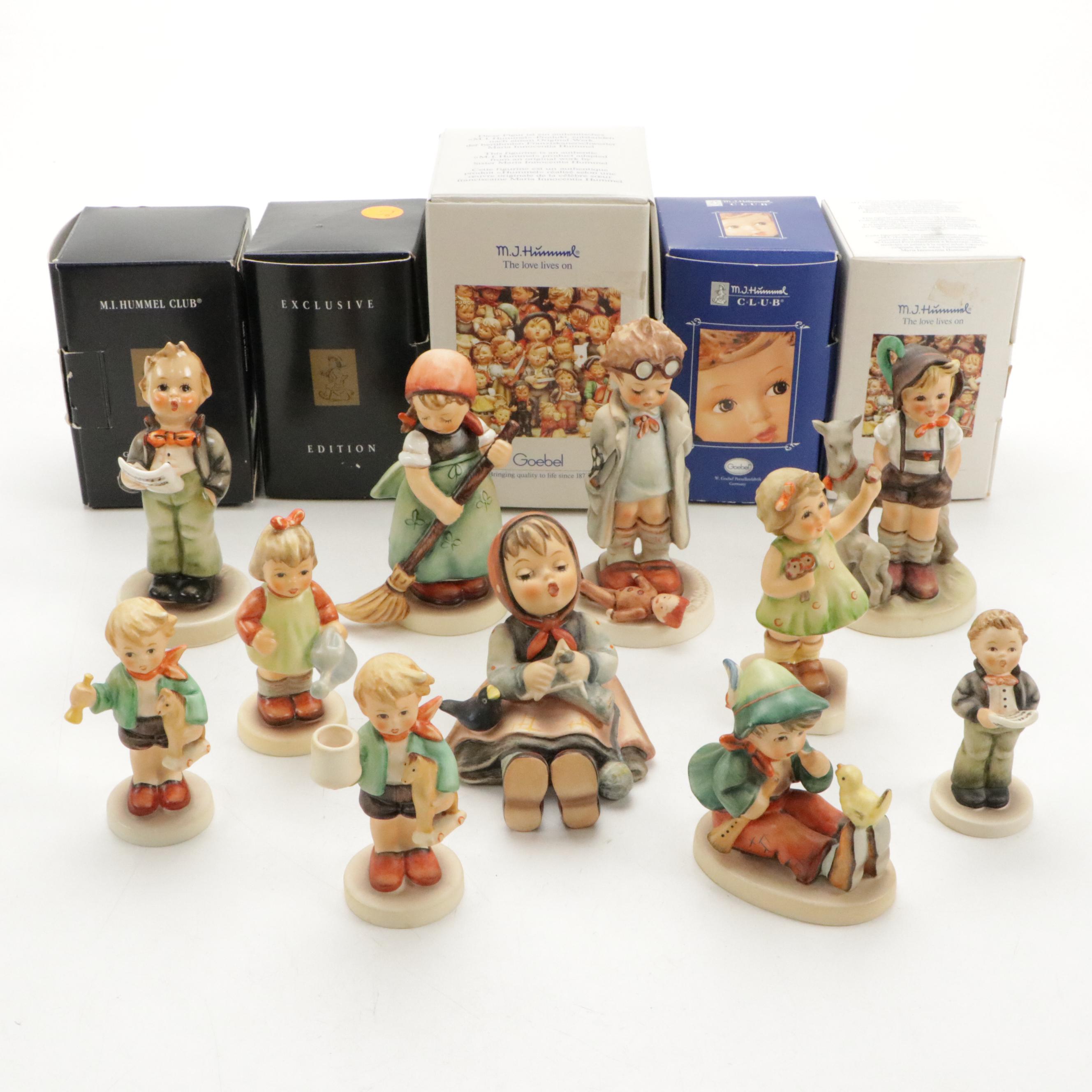 Goebel First Issue "Forever Yours" and More Porcelain Hummel Figurines