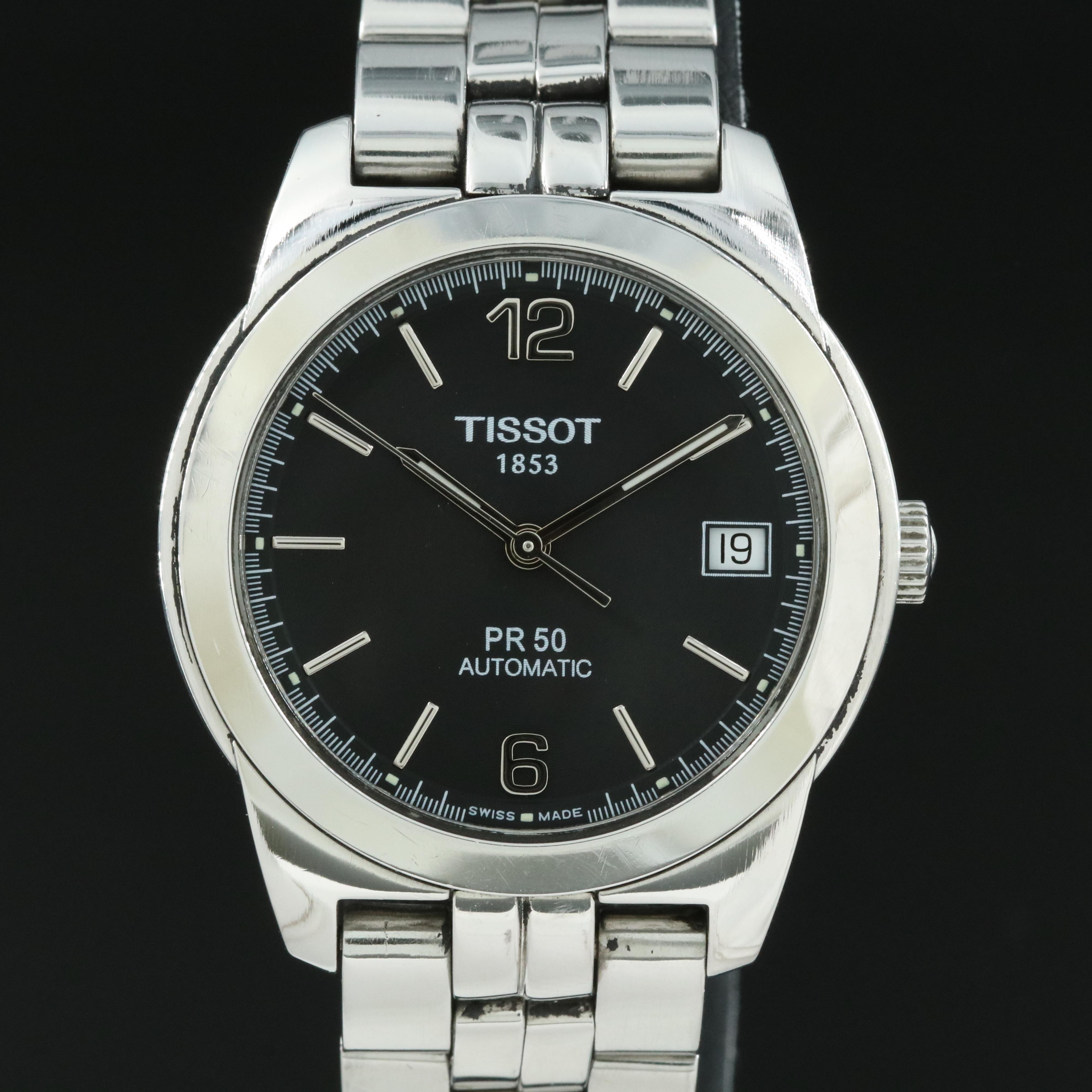 Tissot PR50 Automatic with Date Stainless Steel Watch