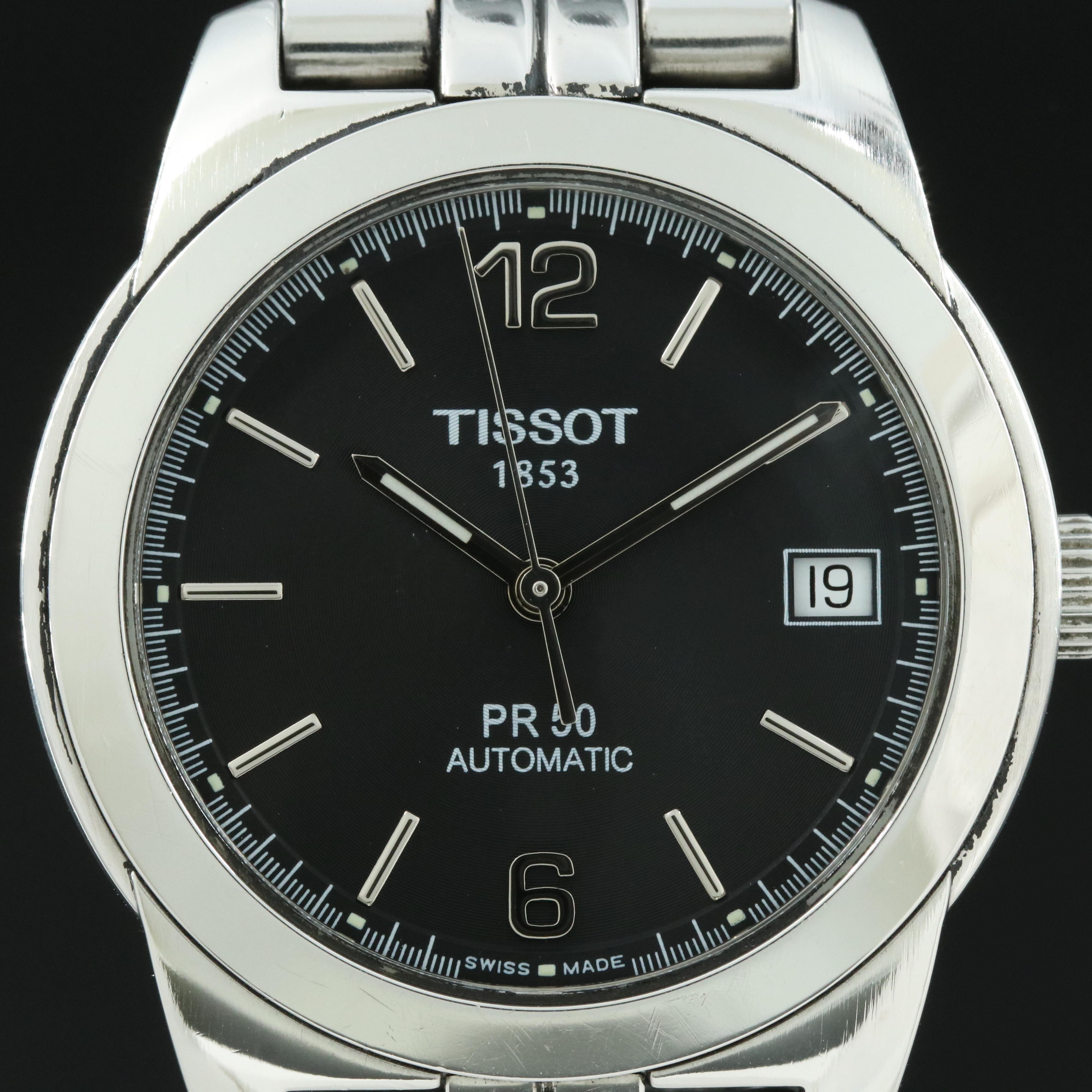 Tissot PR50 Automatic with Date Stainless Steel Watch