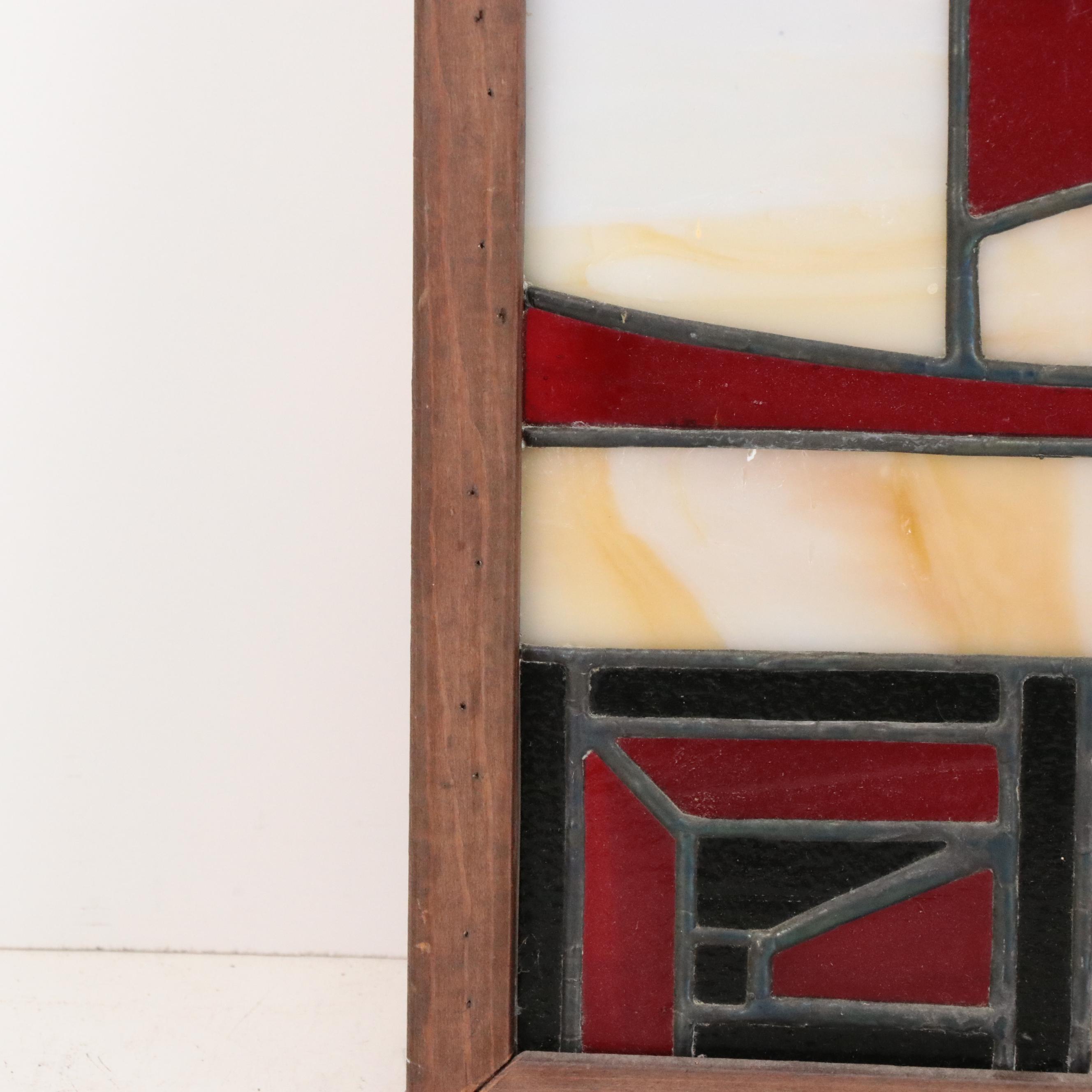 Copper Foil Stained Glass Hanging Panel