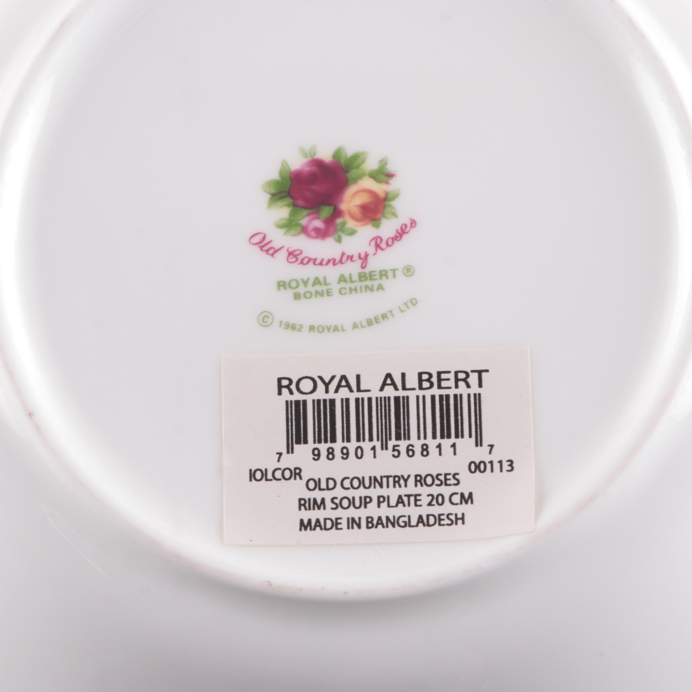 Royal Albert "Old Country Roses" Bone China Dinnerware