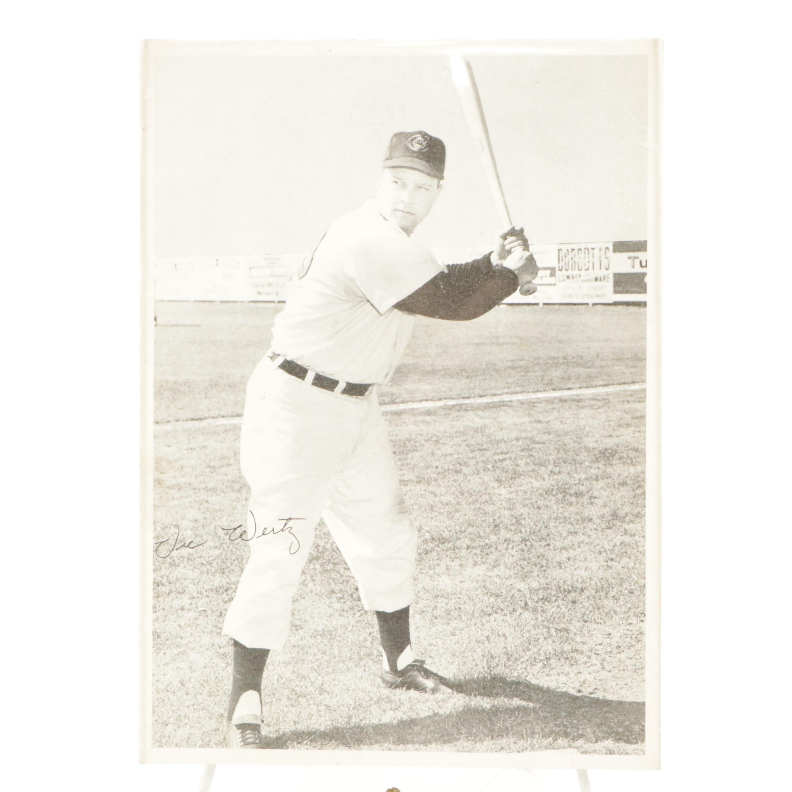 Babe Ruth 60th Home Run Photo with Johnny Bench "Crush" Advertisements and More