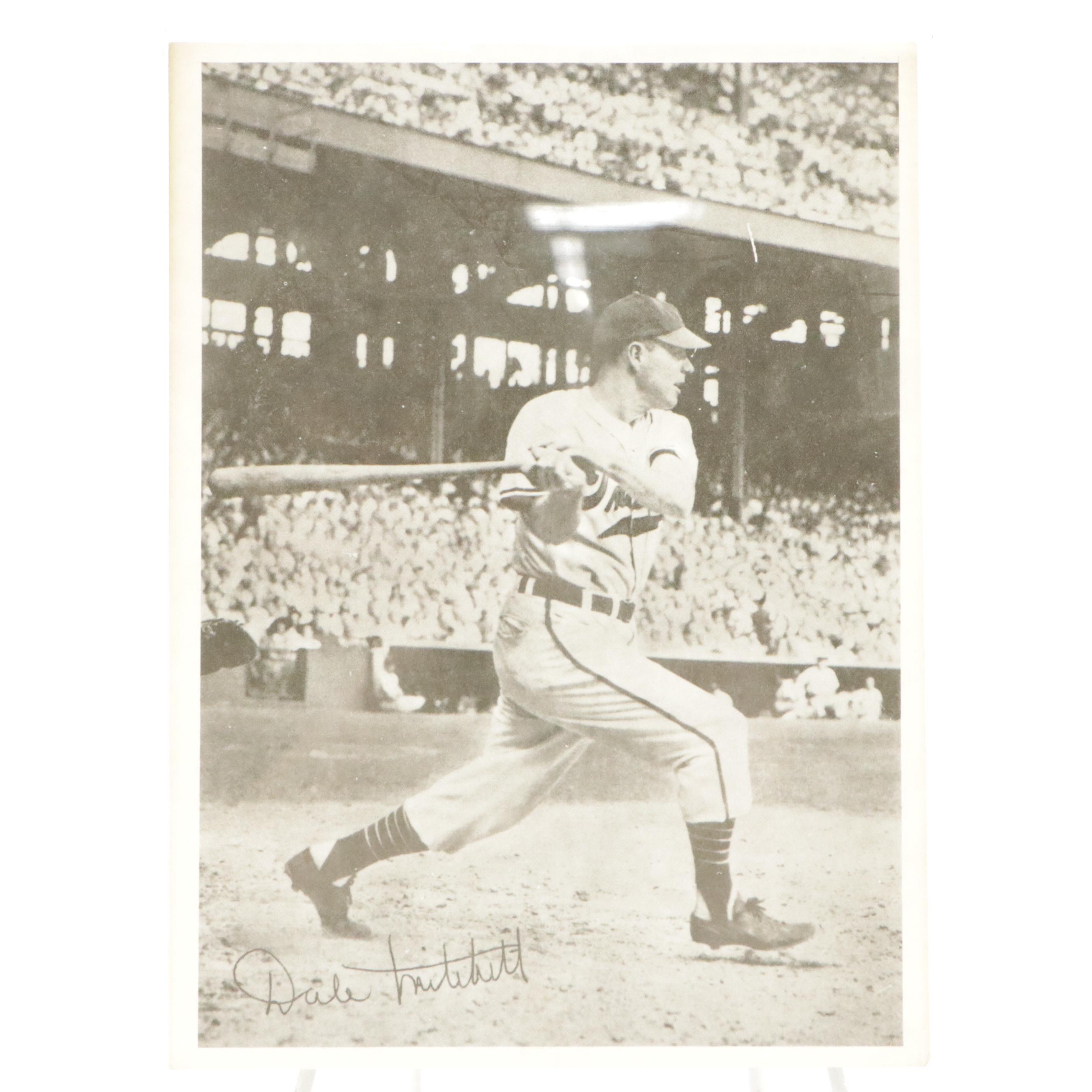 Babe Ruth 60th Home Run Photo with Johnny Bench "Crush" Advertisements and More