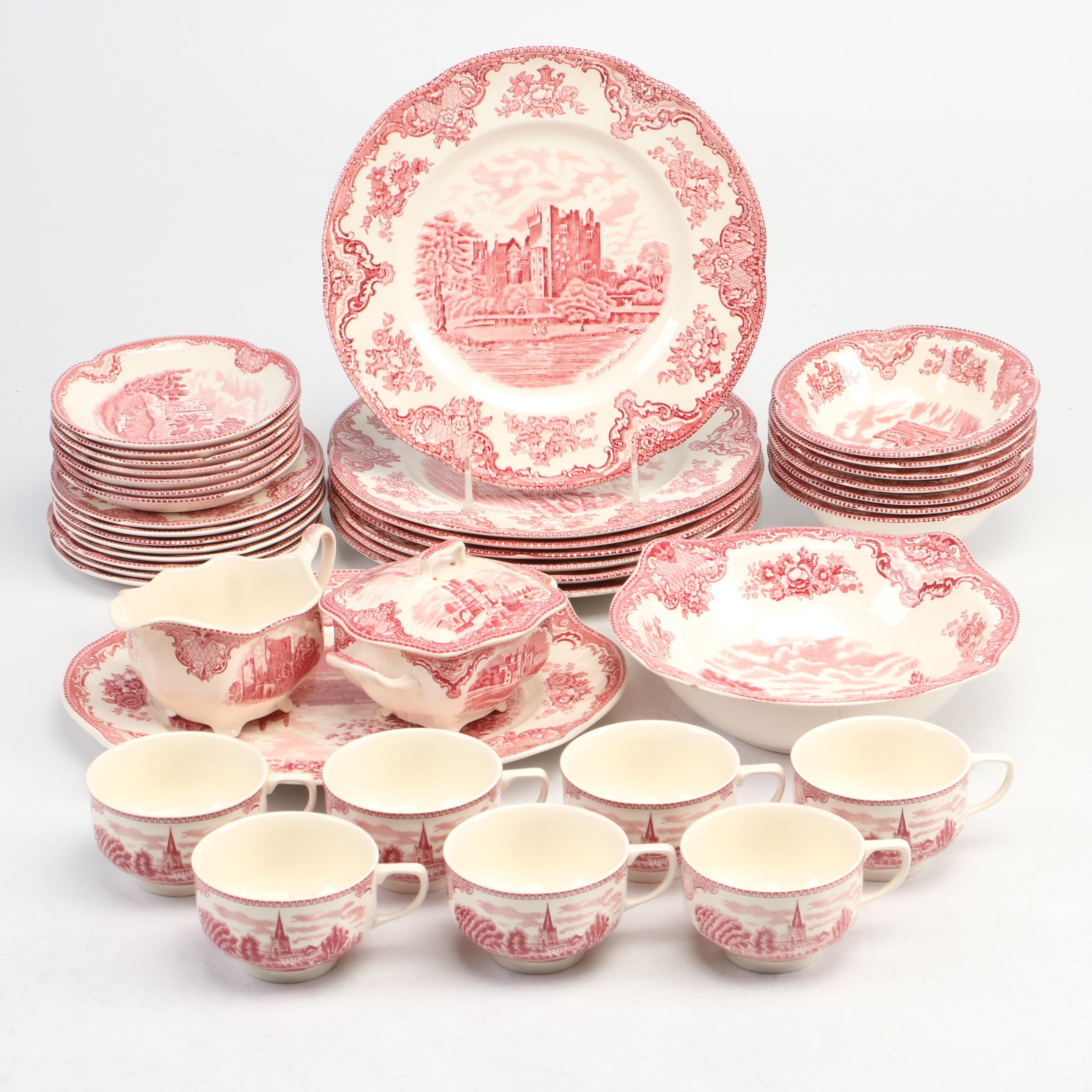 Johnson Bros. English Earthenware "Old Britain Castles" Dinnerware