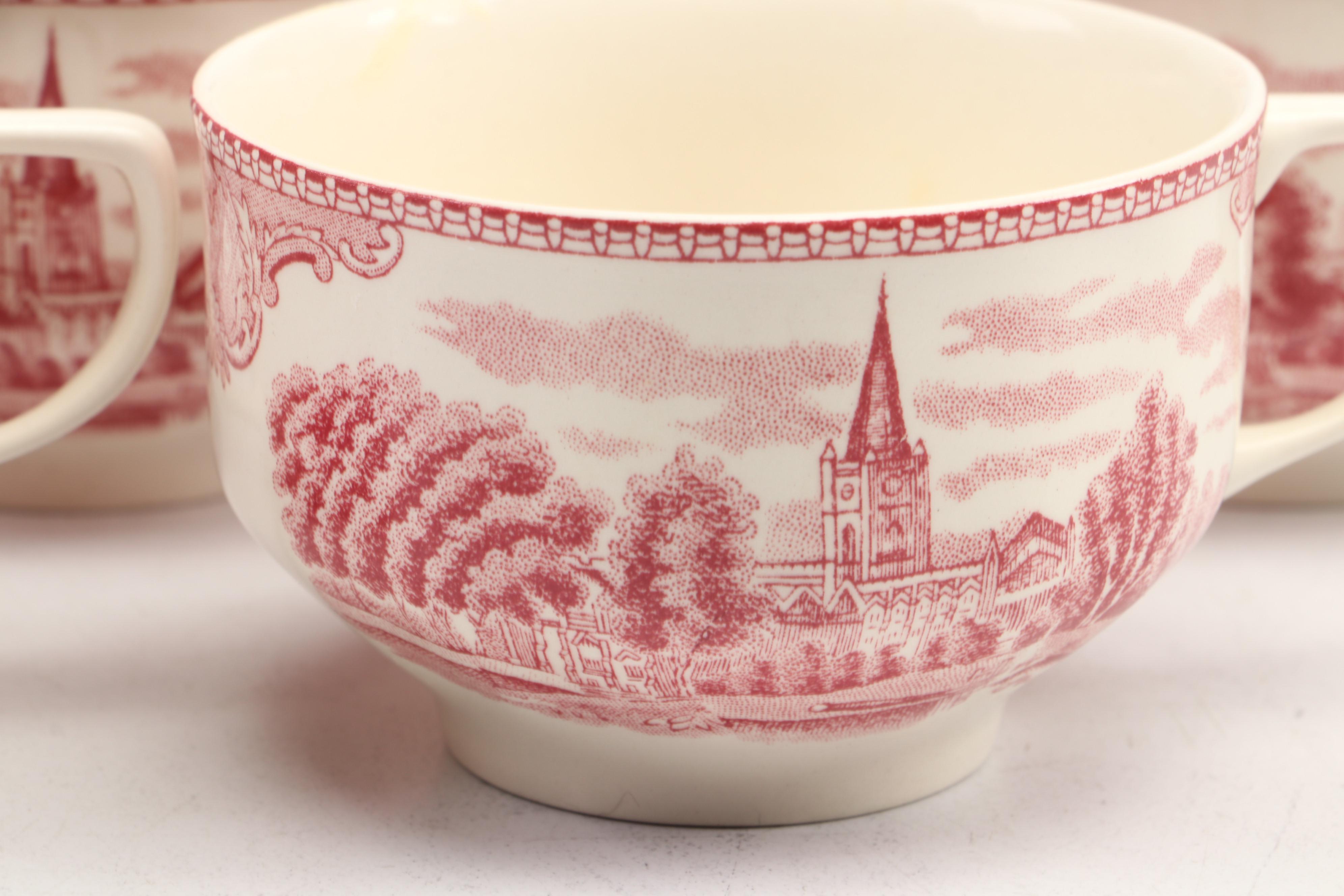 Johnson Bros. English Earthenware "Old Britain Castles" Dinnerware