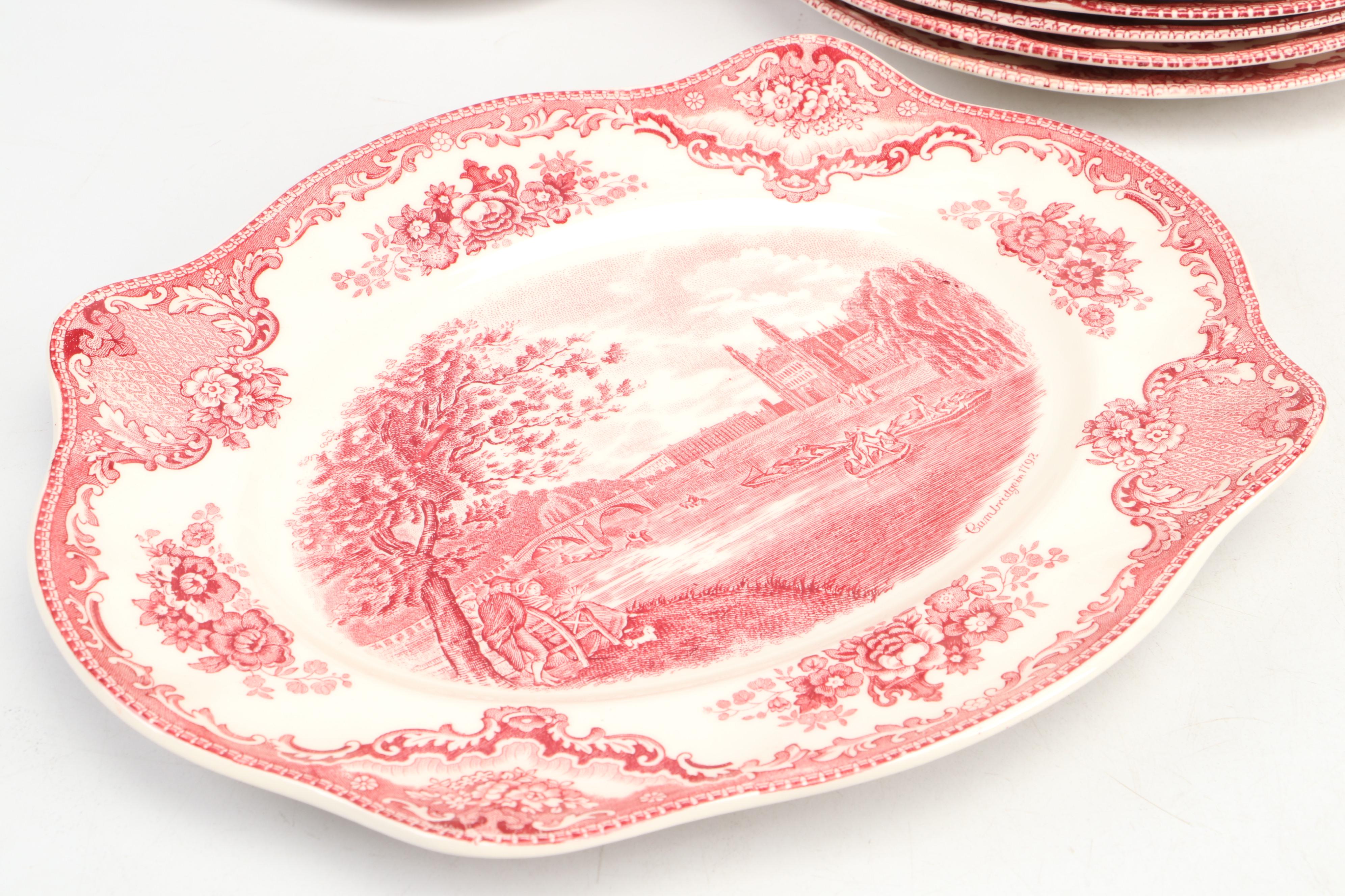 Johnson Bros. English Earthenware "Old Britain Castles" Dinnerware