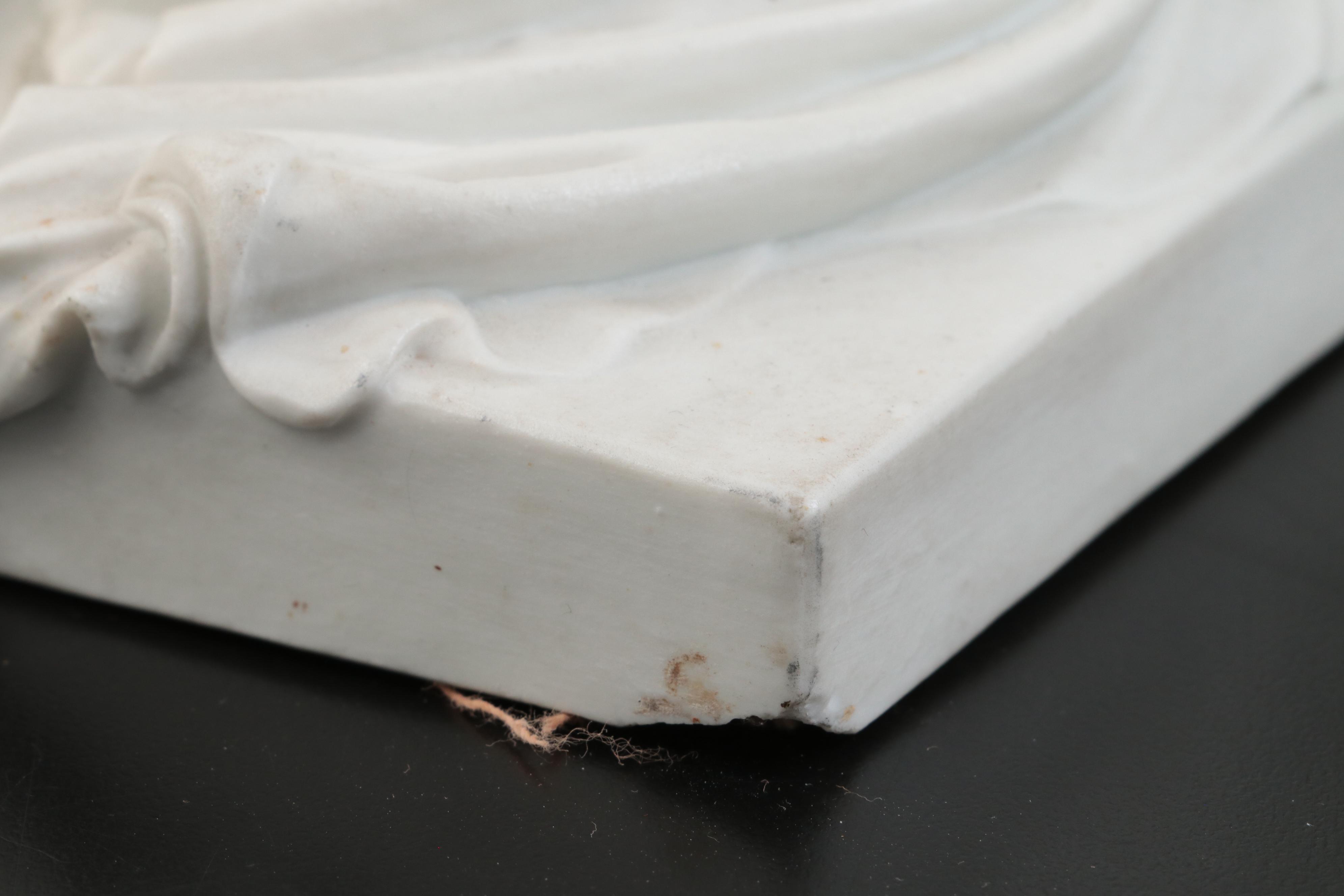 Bing & Grøndahl White Porcelain Ganymede Figurine After Bertel Thorvaldsen