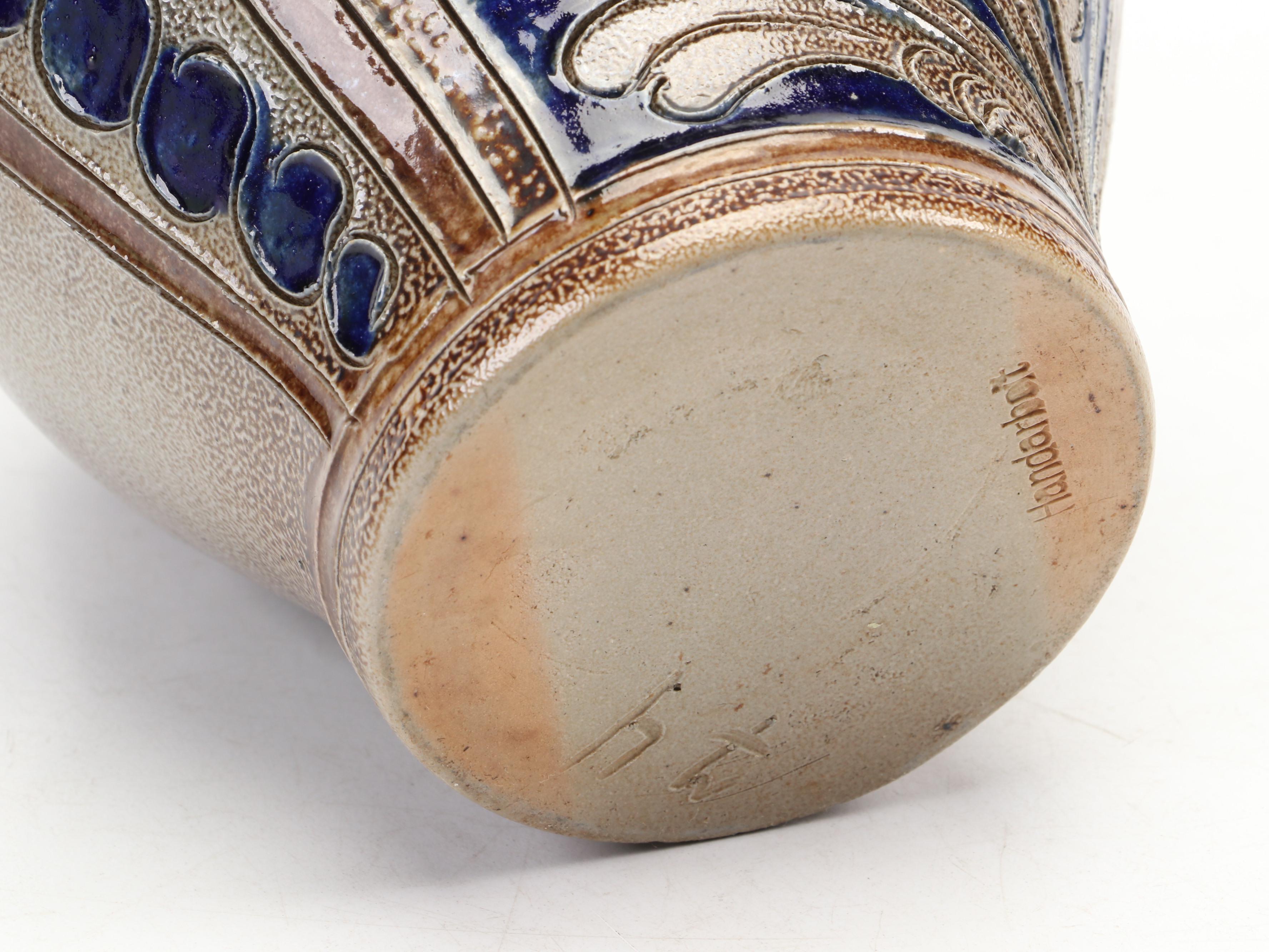 German Stoneware Westerwald Style Pitcher