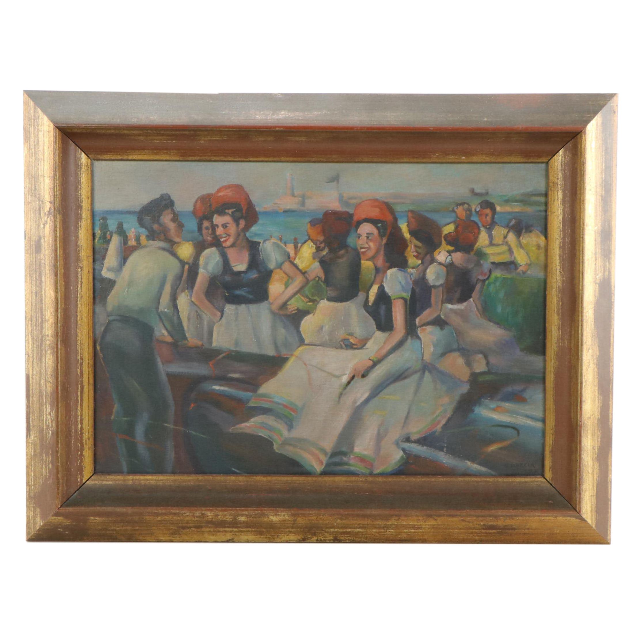 O. Garcia Oil Painting "Rivera"