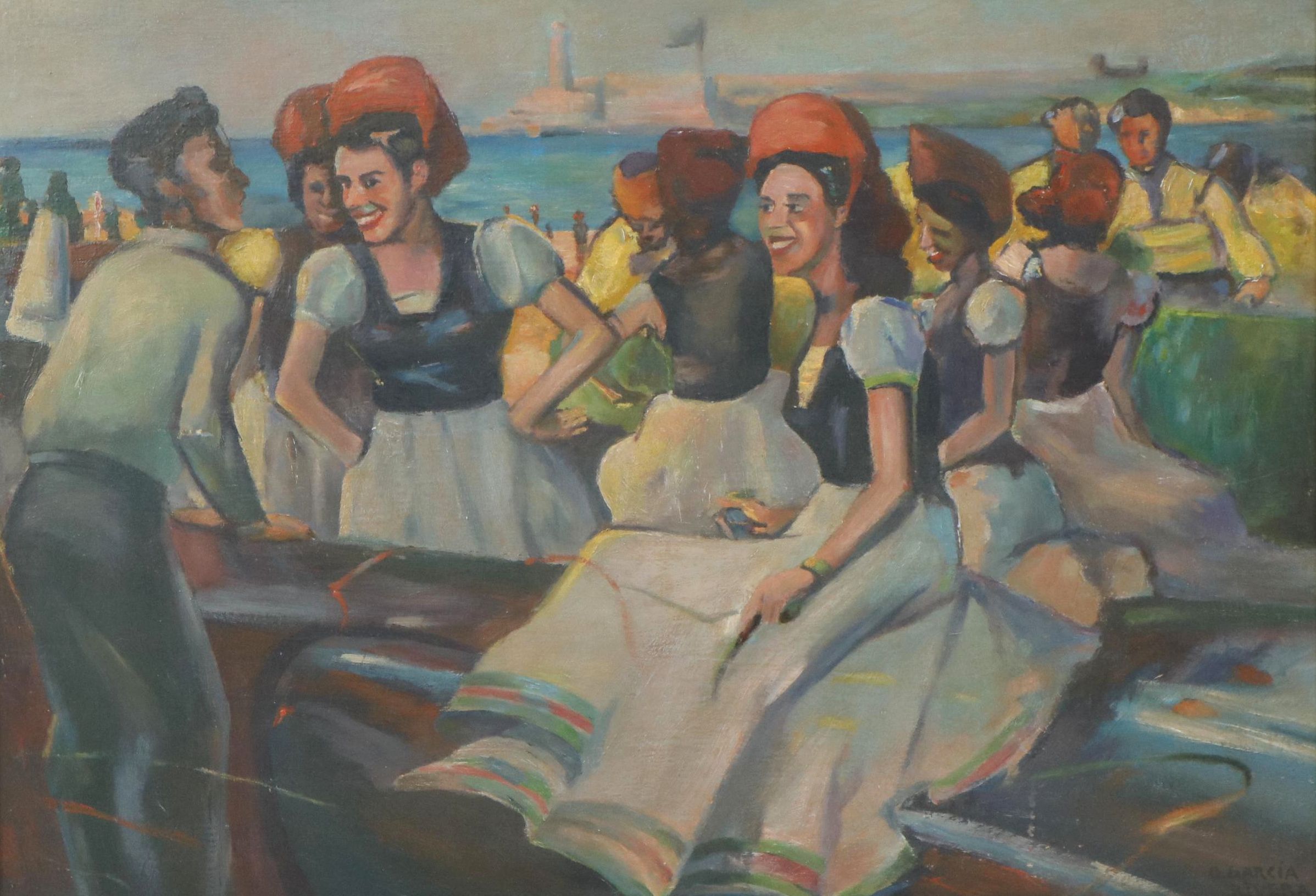 O. Garcia Oil Painting "Rivera"