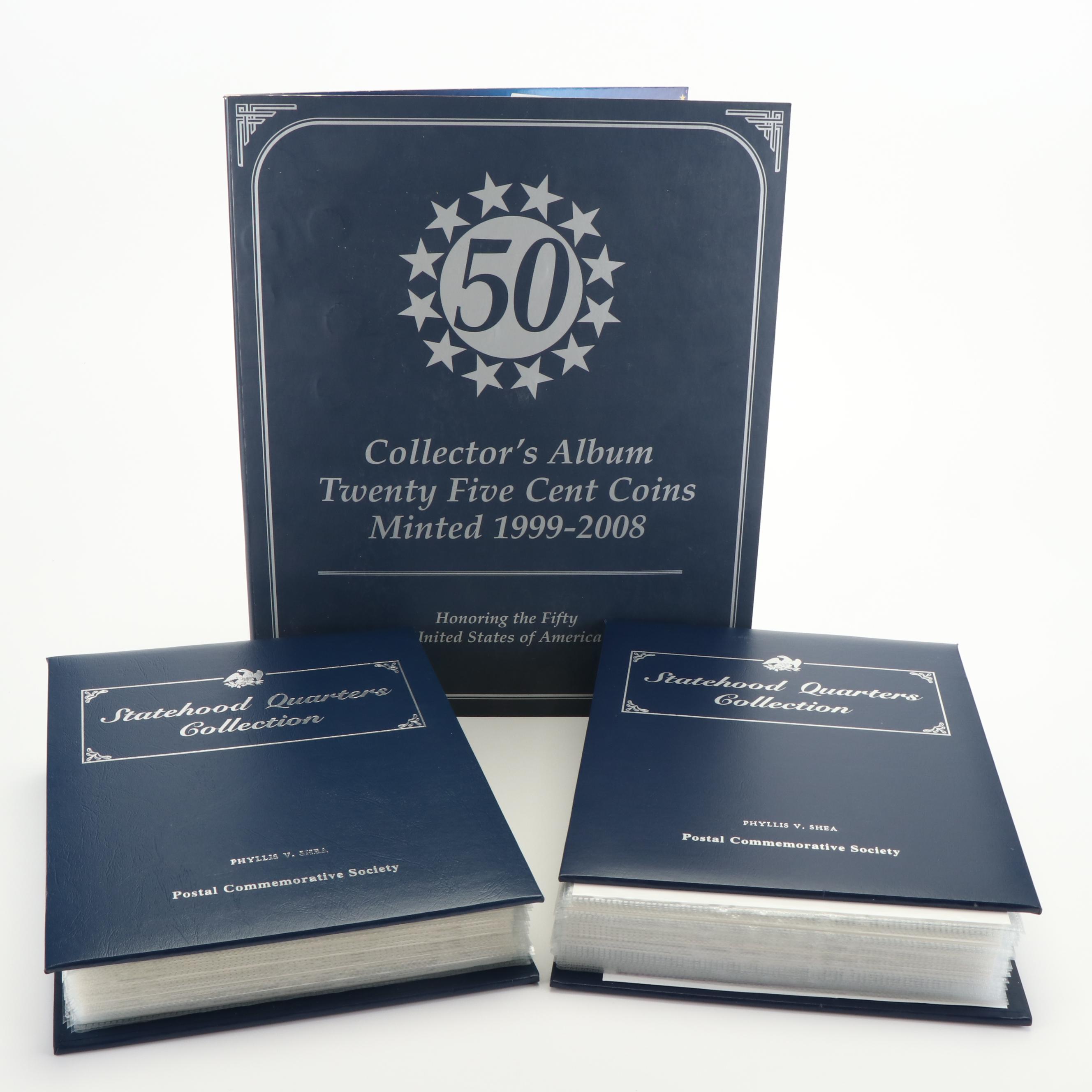 Two Sets of Statehood Quarters