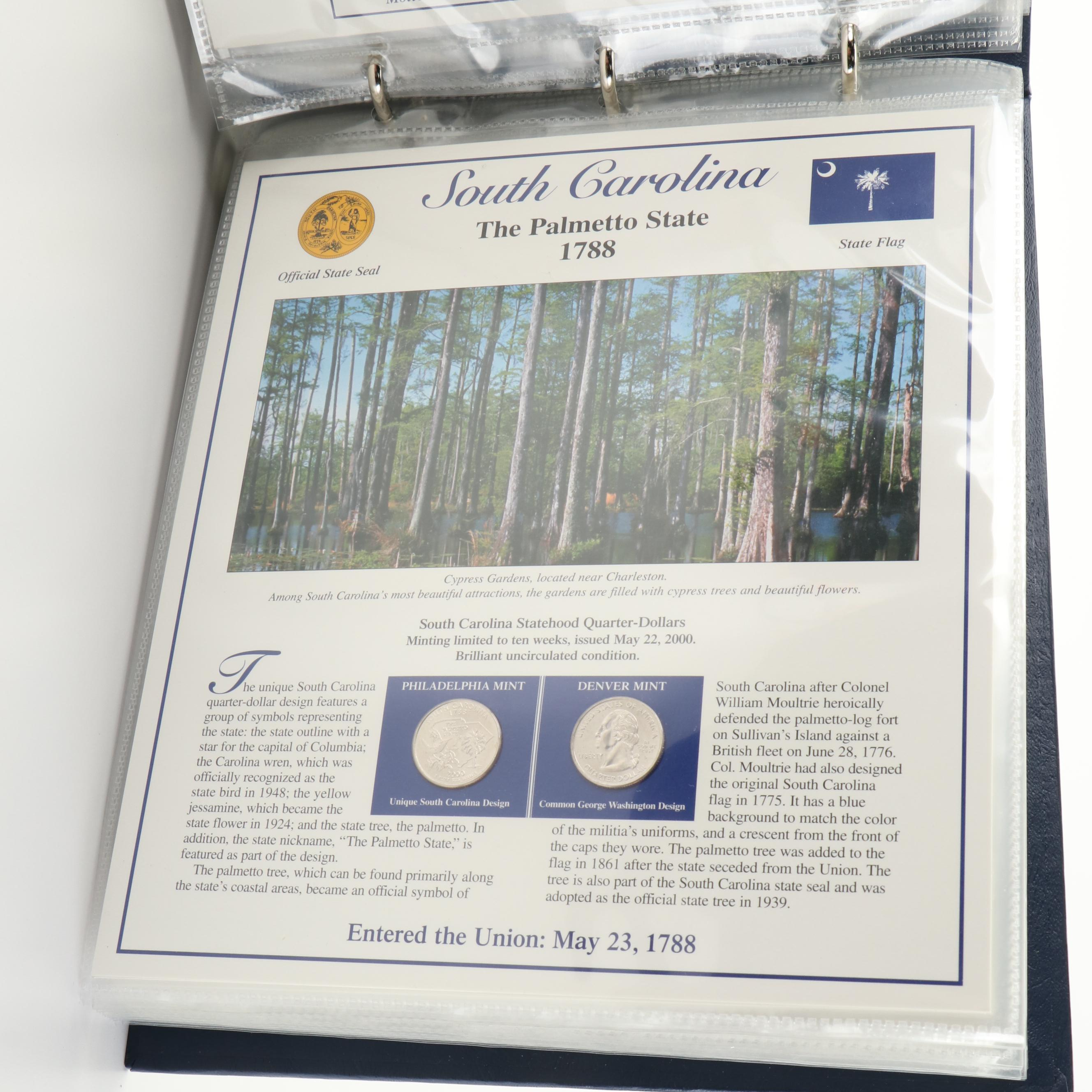 Two Sets of Statehood Quarters