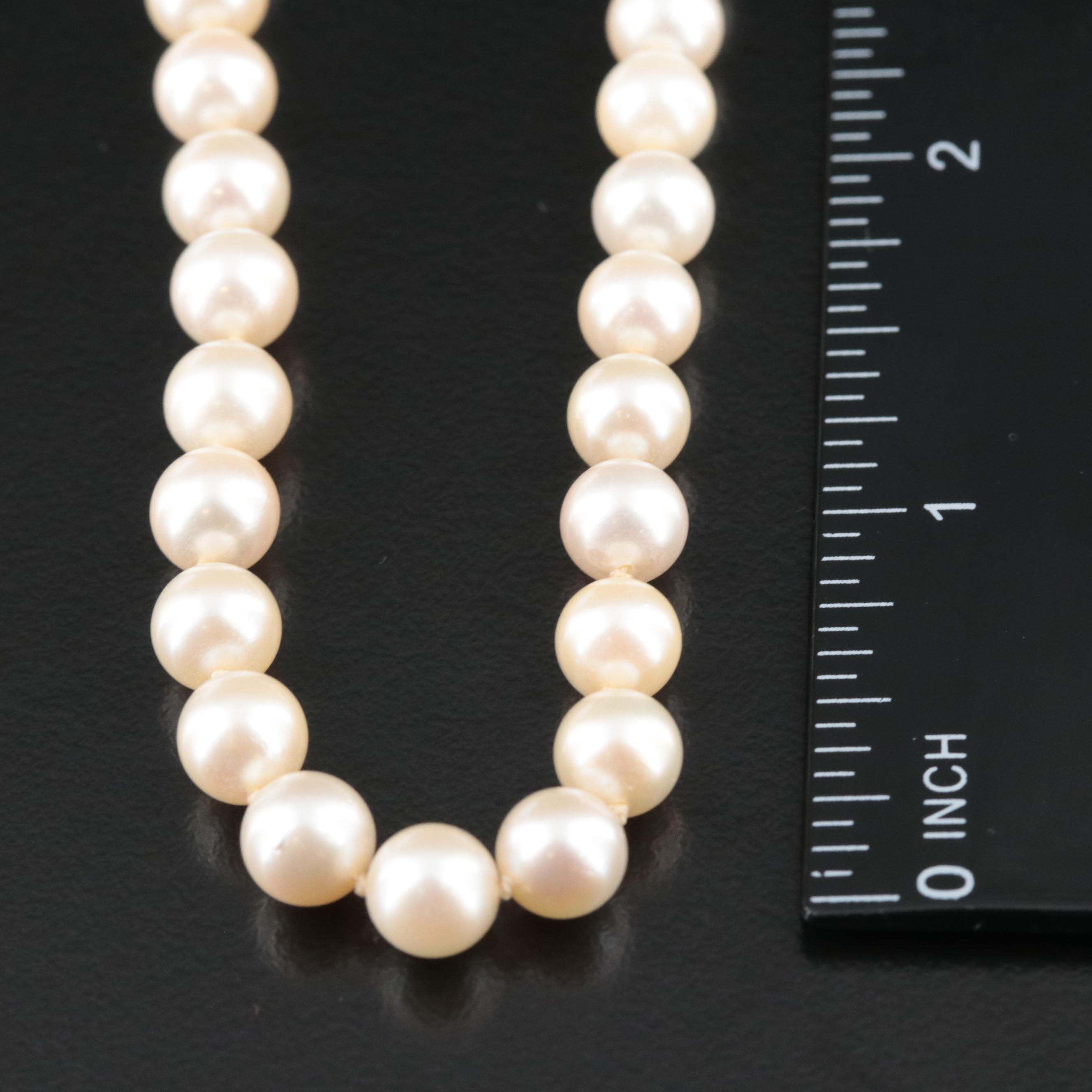 14K Pearl Necklace